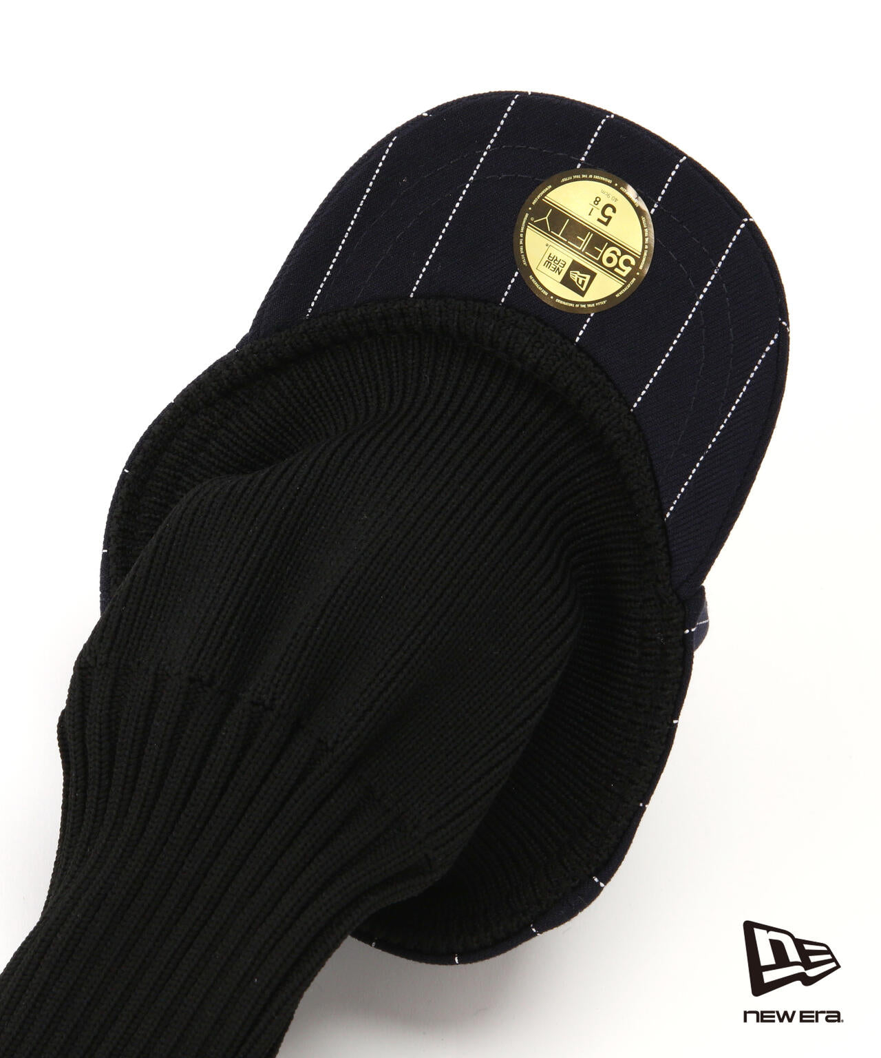 【NEW ERA × PG】 ピンストライプ柄 フェアウェイウッド用ヘッドカバー (UNISEX)