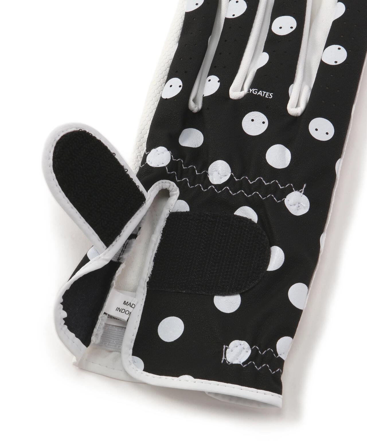 ランダムドット柄 合皮グローブ (左手用) (UNISEX) | PEARLY GATES
