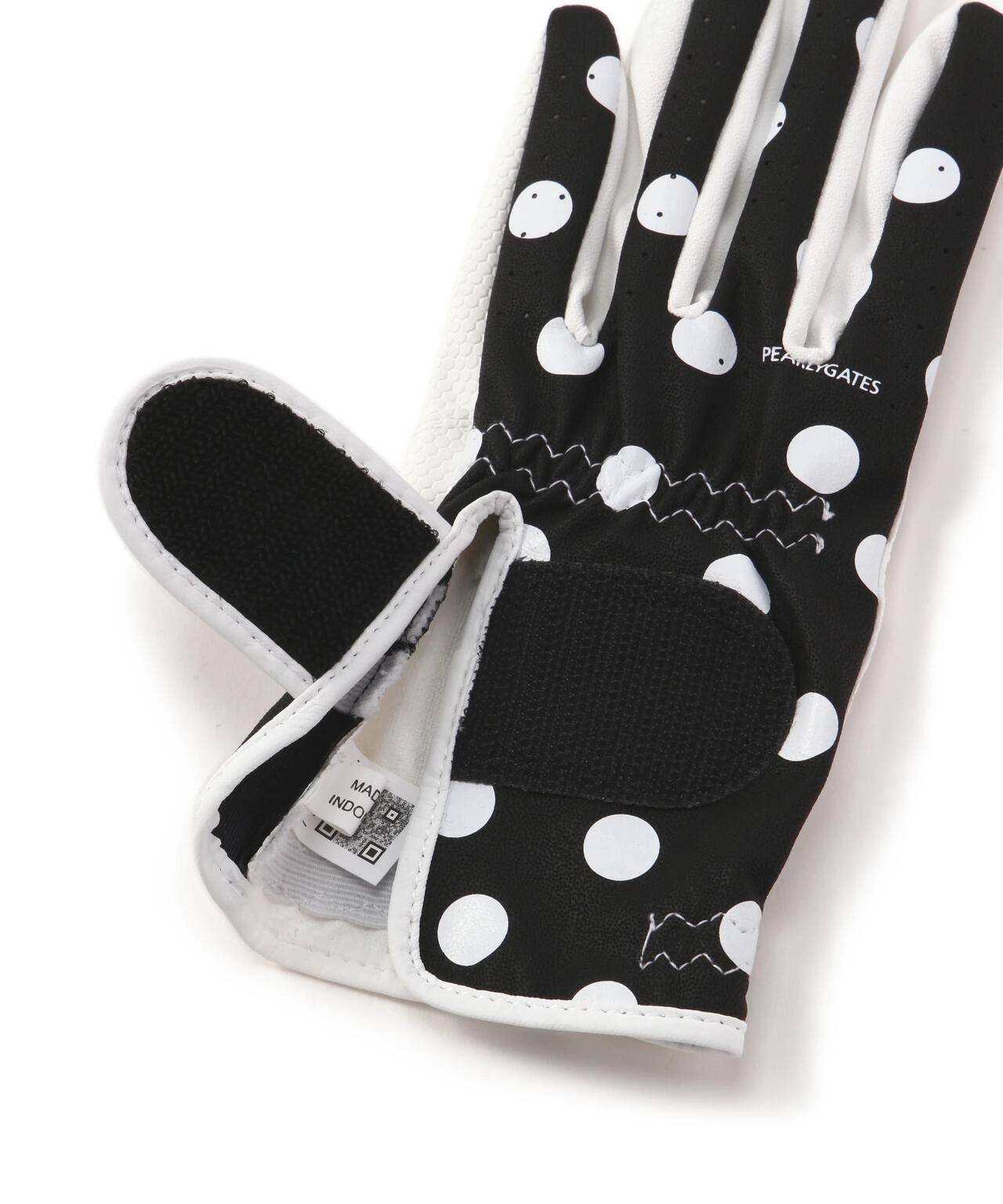 ランダムドット柄 合皮グローブ (両手用) (LADIES) | PEARLY