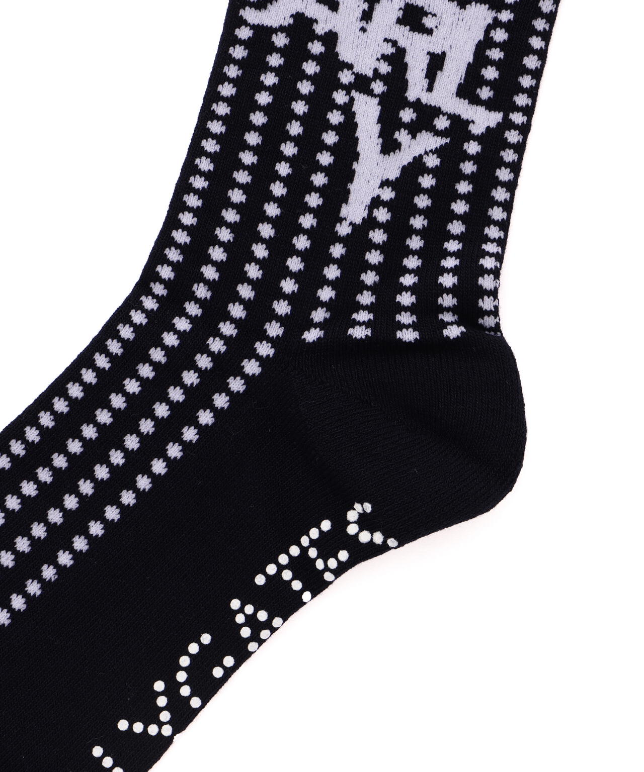 ドットロゴ柄ショートソックス (MENS)