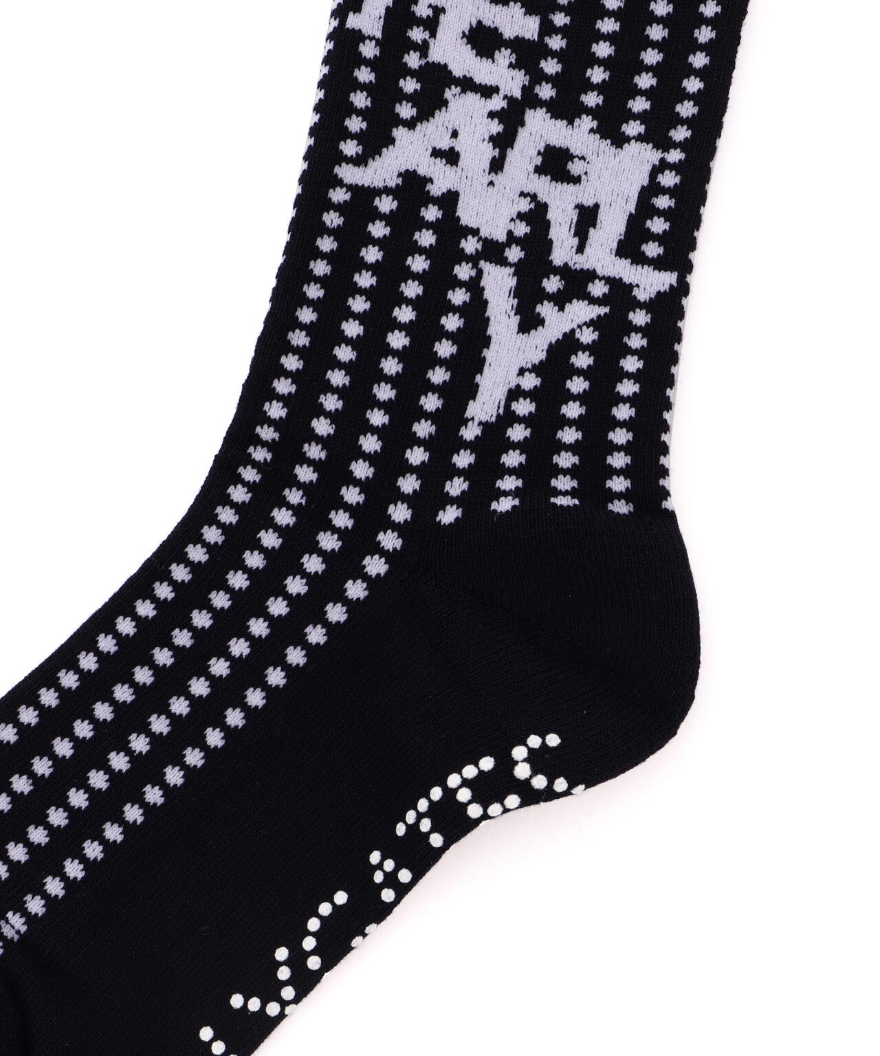 ドットロゴ柄ショートソックス (LADIES)