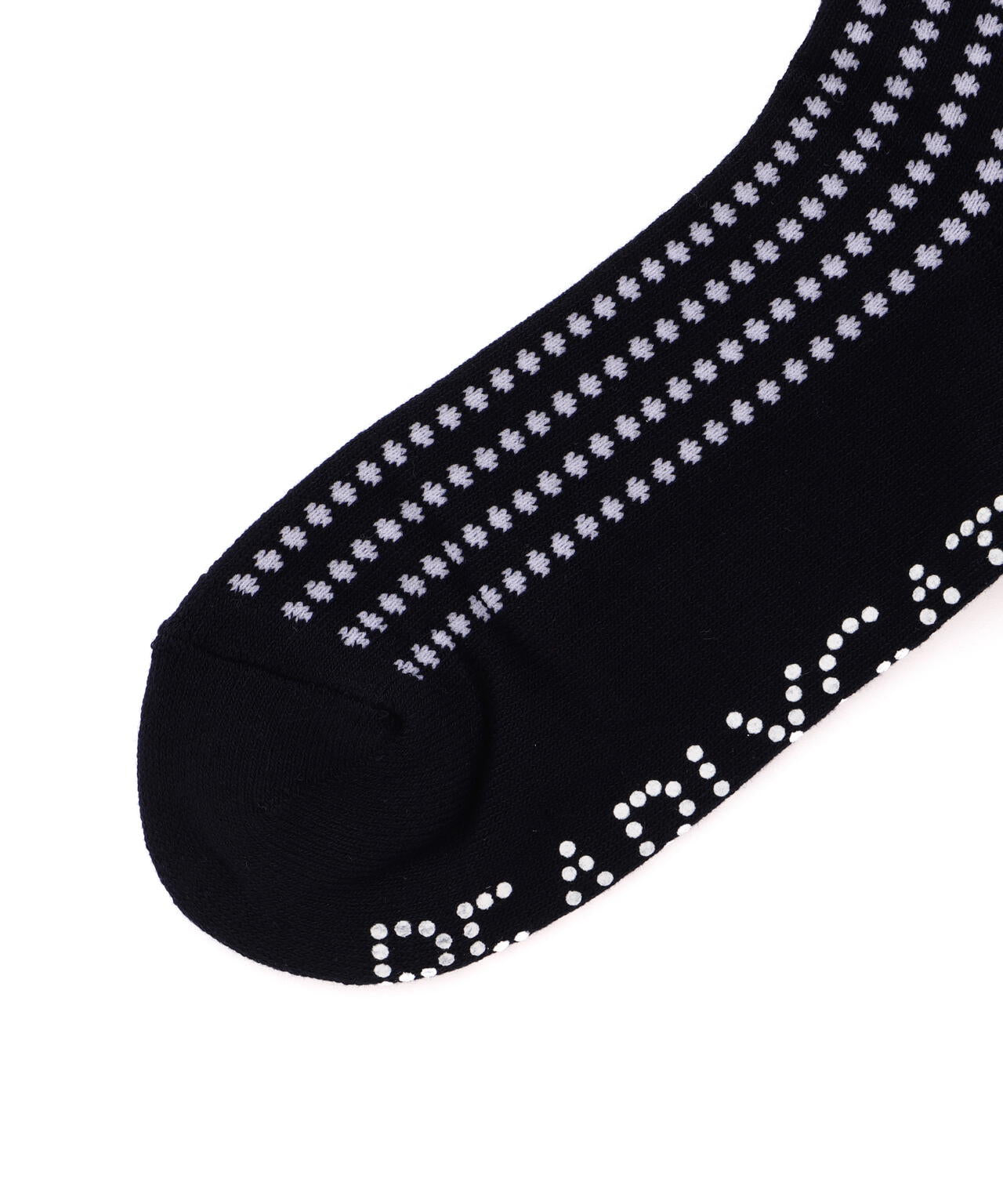 ドットロゴ柄ショートソックス (LADIES)