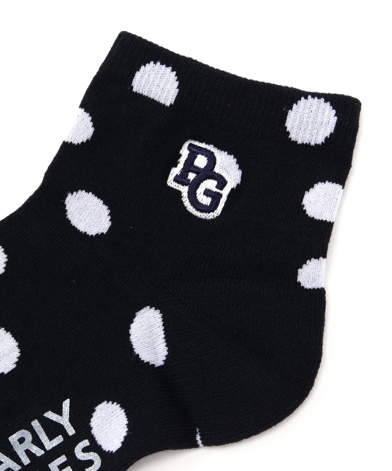 ランダムドット柄ショートソックス (MENS)