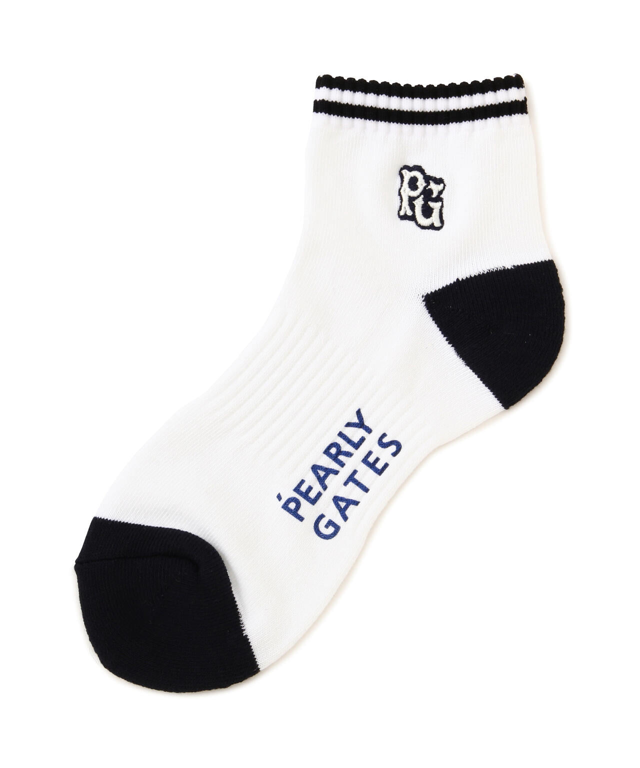 口ボーダーショートソックス (LADIES) | PEARLY GATES（パーリーゲイツ