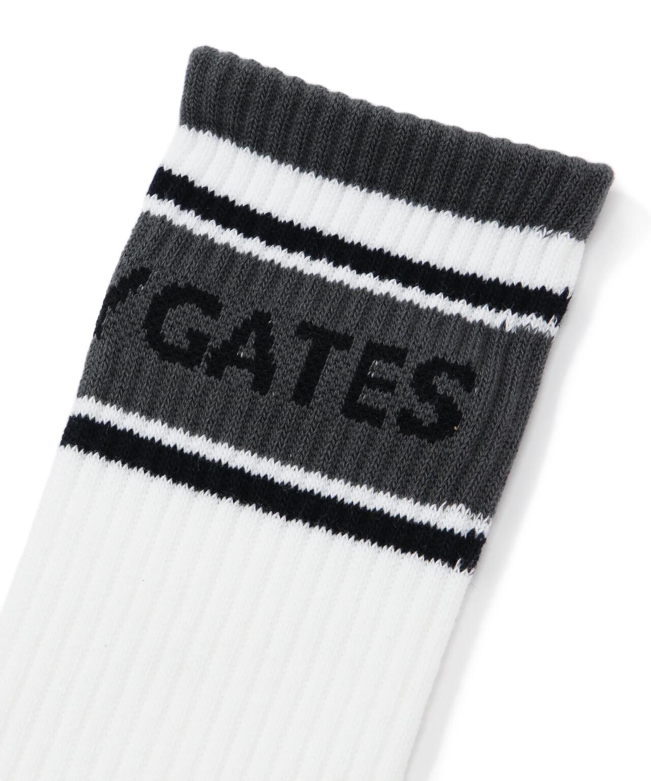 ロゴラインミドルソックス (LADIES)