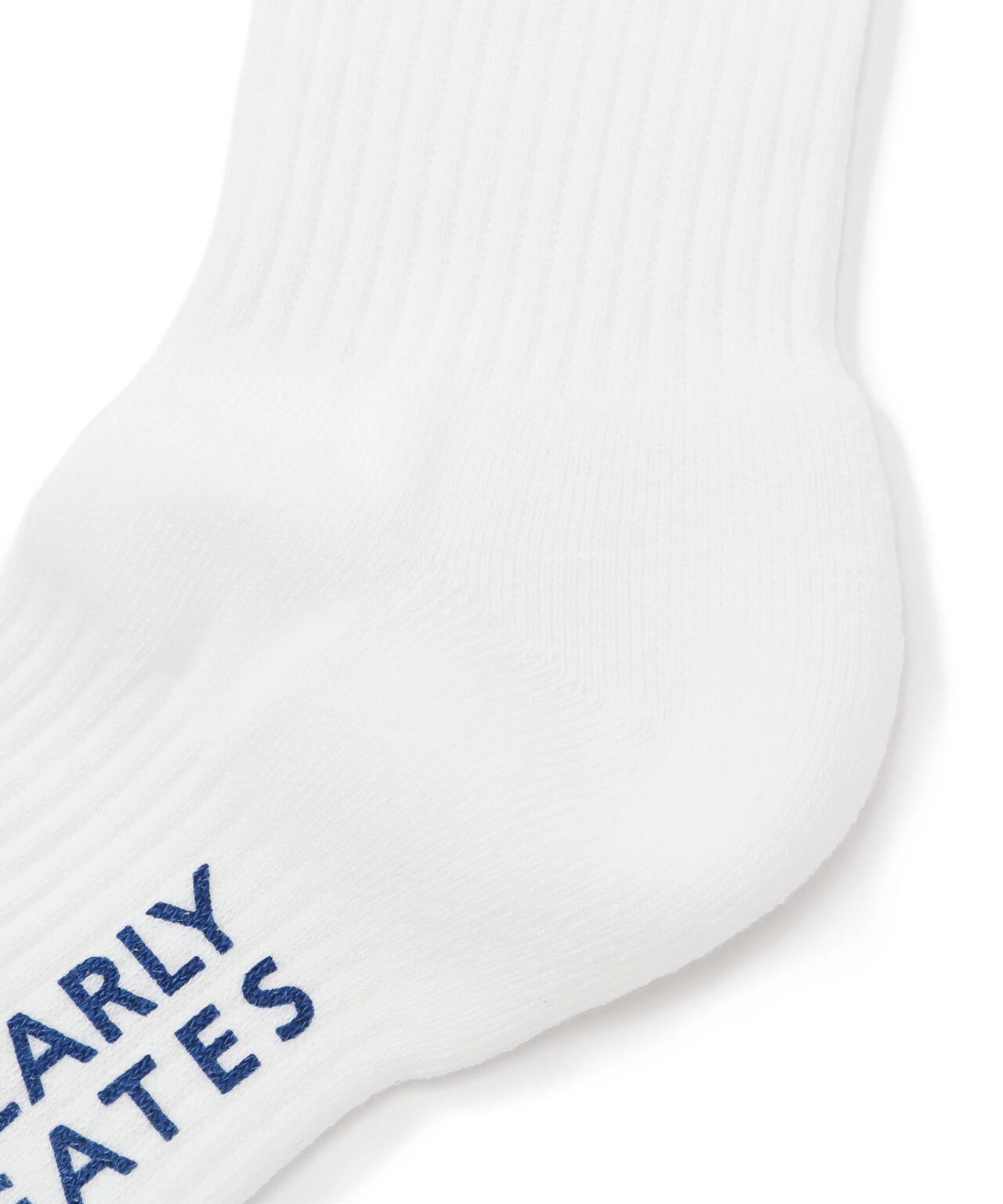 ロゴラインミドルソックス (LADIES)