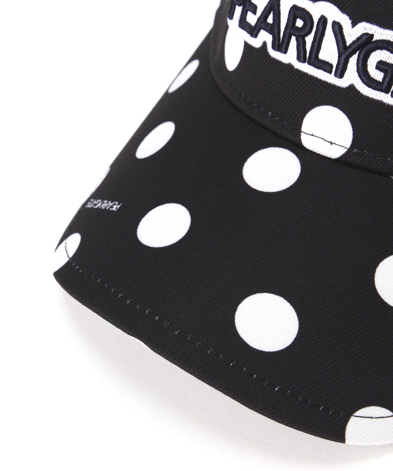 PEARLY GATES ドット柄セーター・バイザーセット ランダムドット柄バイザー (UNISEX) | PEARLY GATES（パーリーゲイツ