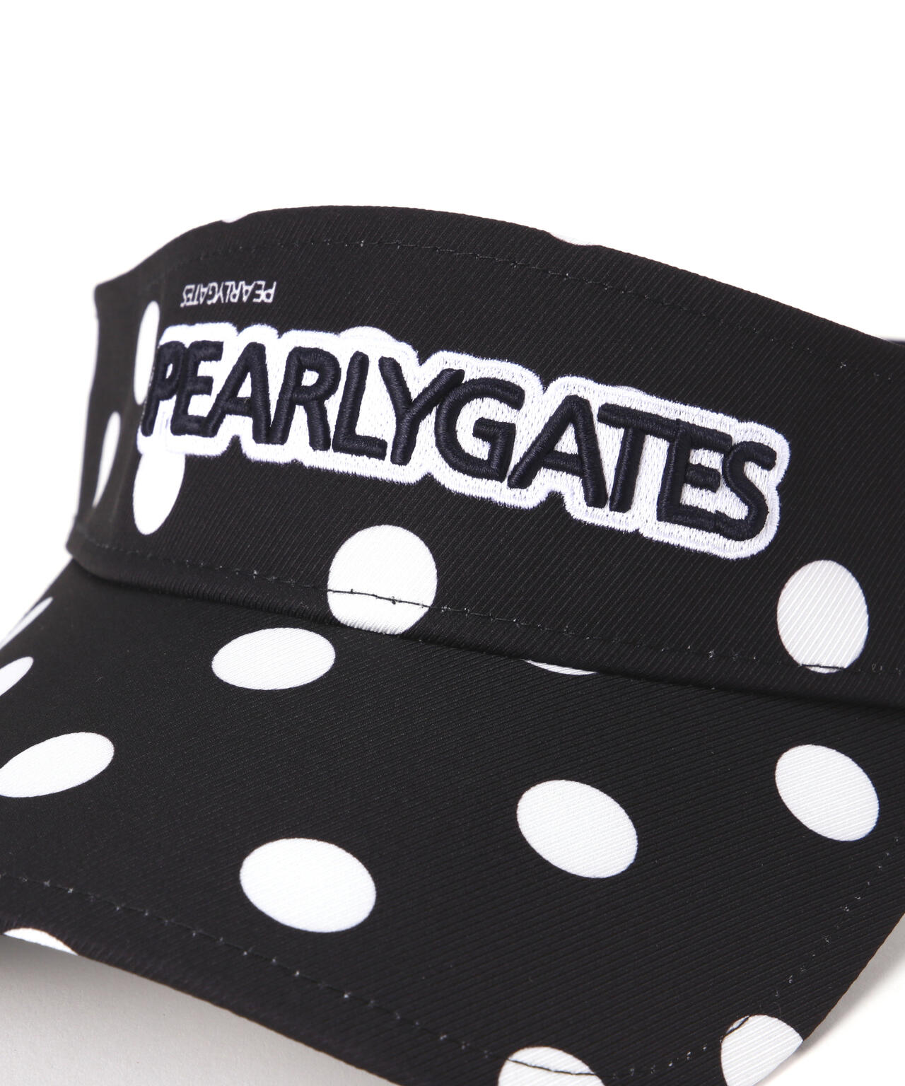 ランダムドット柄バイザー (UNISEX) | PEARLY GATES（パーリーゲイツ