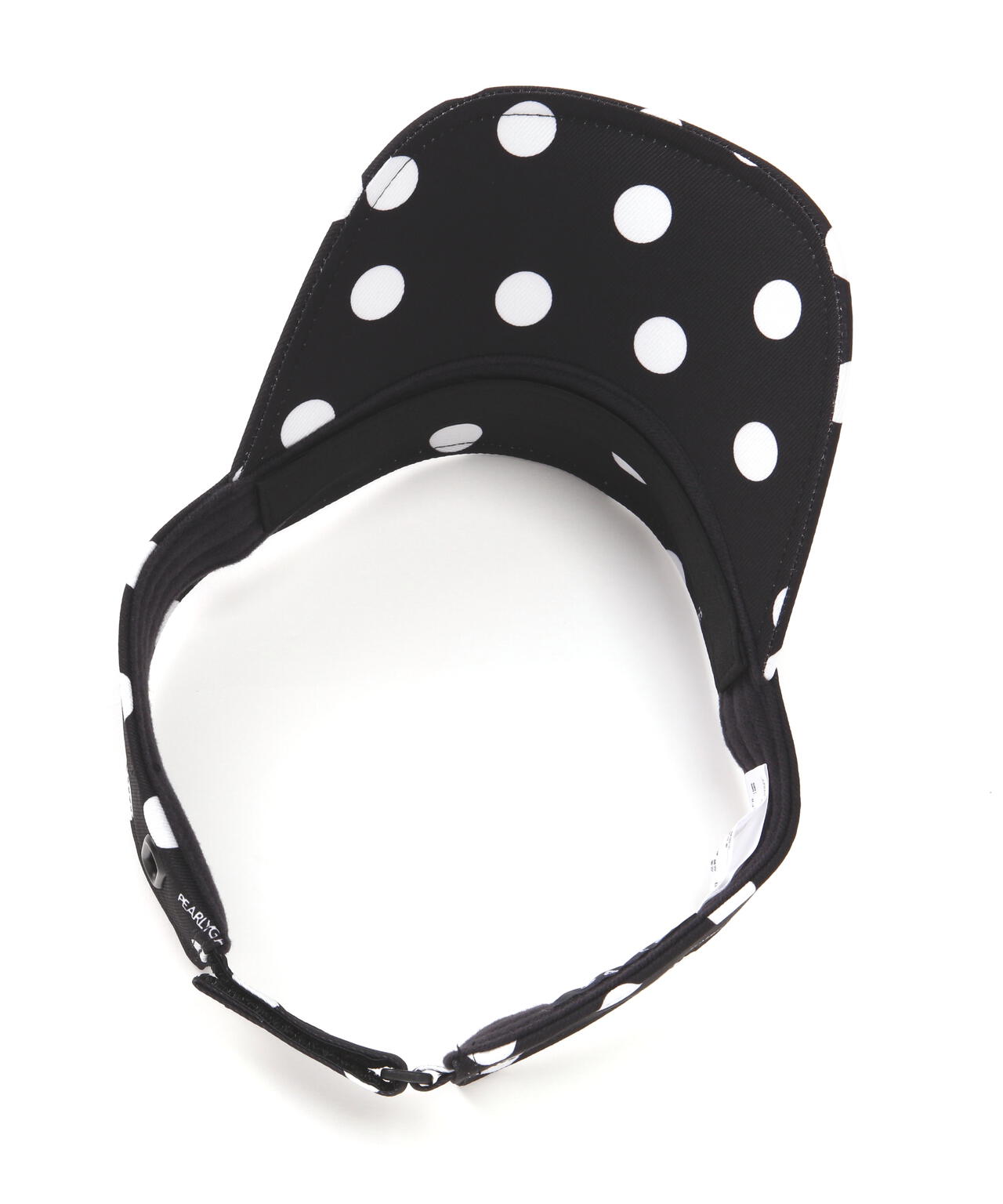 ランダムドット柄バイザー (UNISEX)