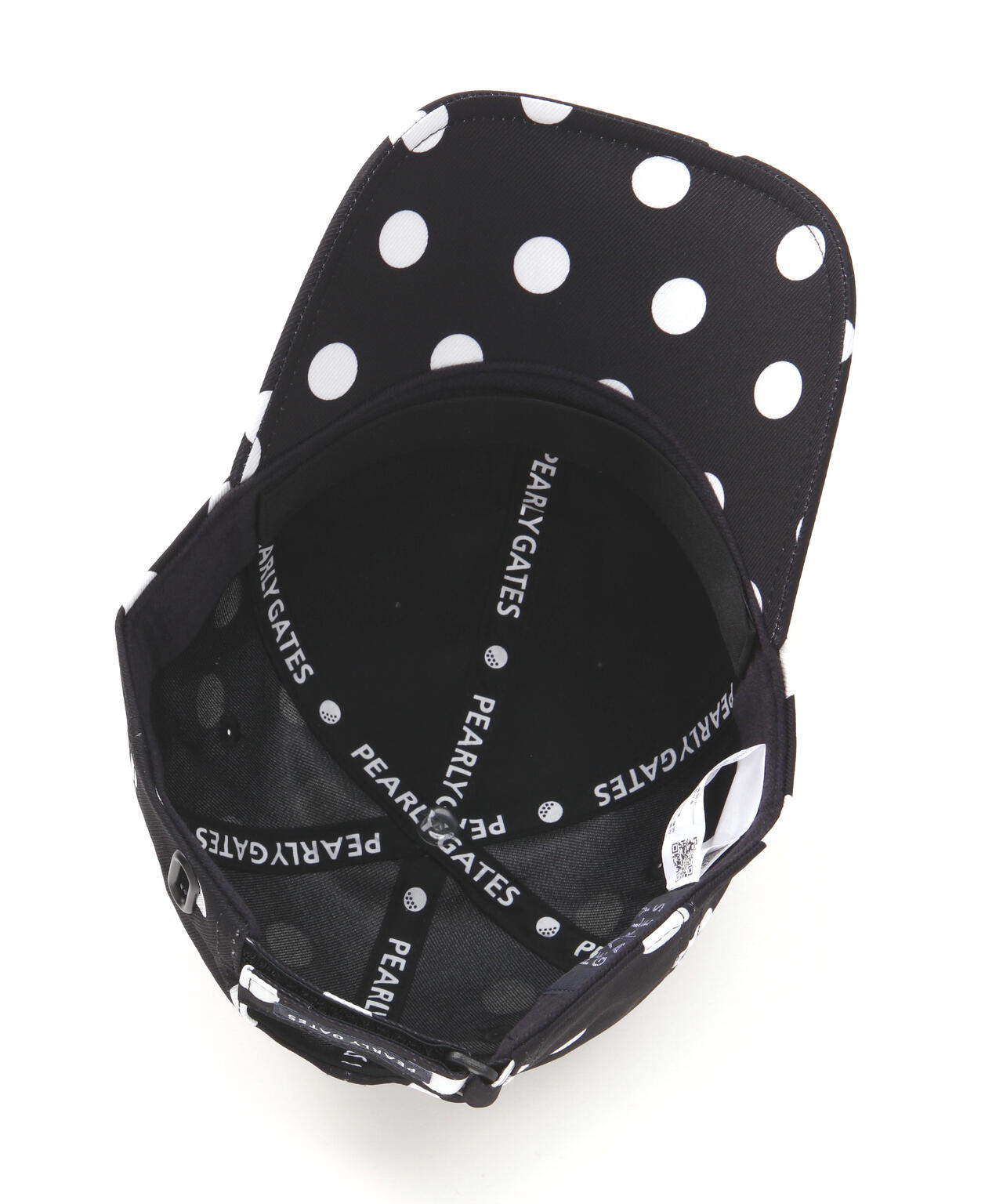 ランダムドット柄キャップ (UNISEX)