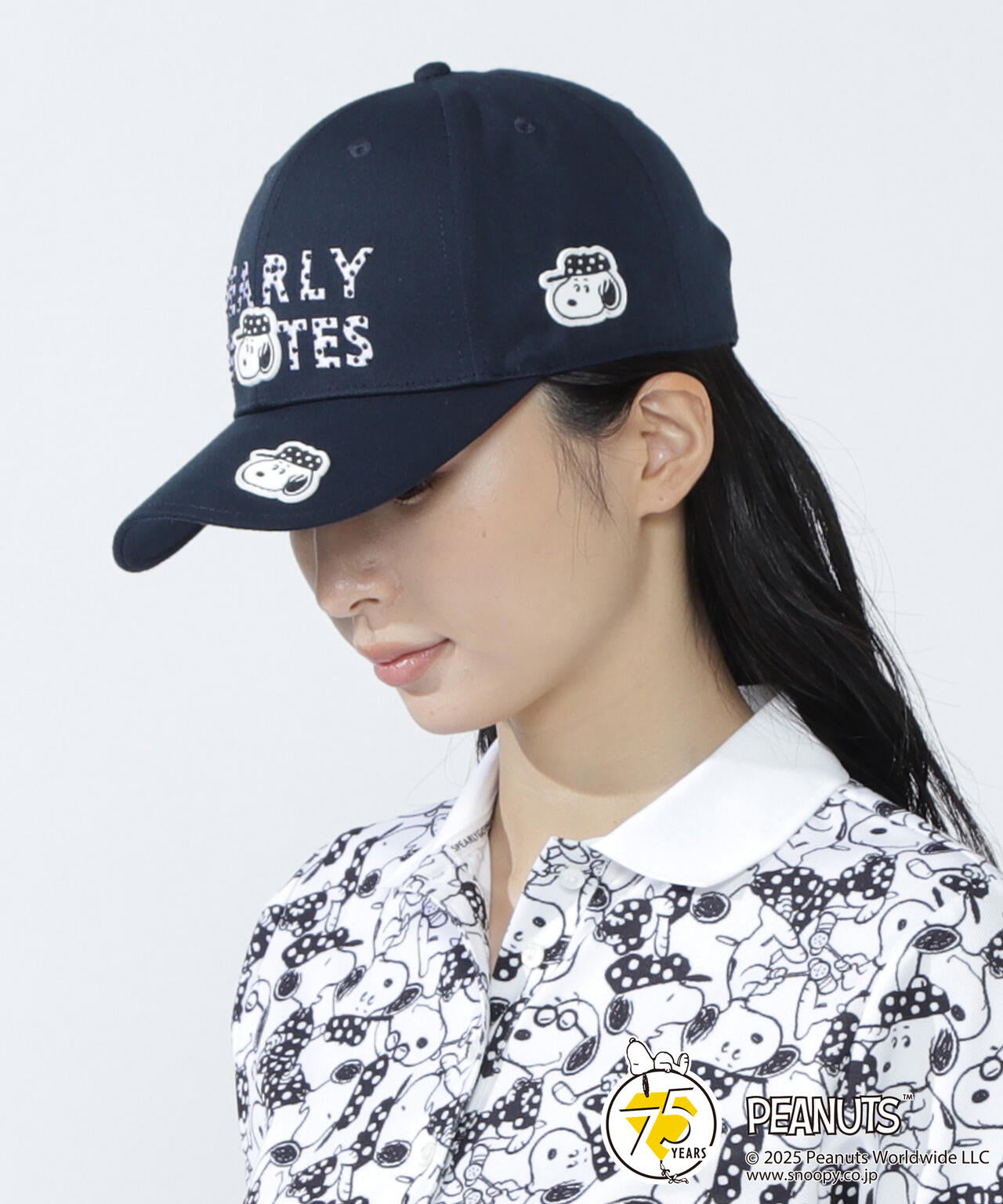 パーリーゲイツ スヌーピー キャップ PEARLY GATES パーリーゲイツ SNOOPY リサイクルツイルキャップ