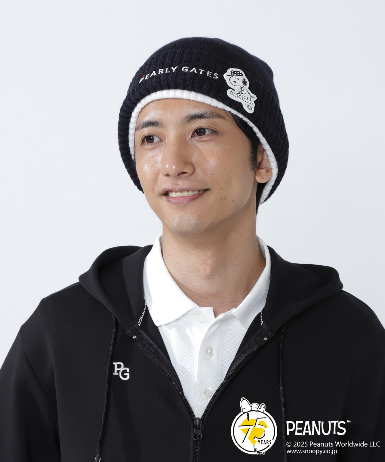 SNOOPY】ニットビーニー (UNISEX) | PEARLY GATES（パーリーゲイツ