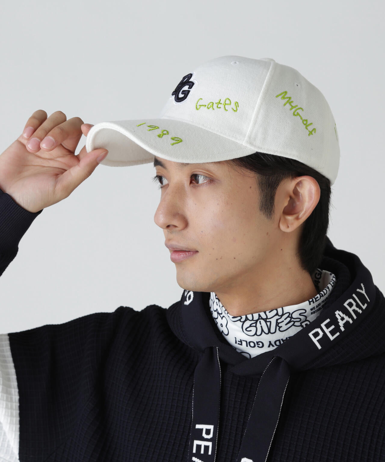 ロゴ刺繍起毛キャップ (UNISEX) | PEARLY GATES（パーリーゲイツ