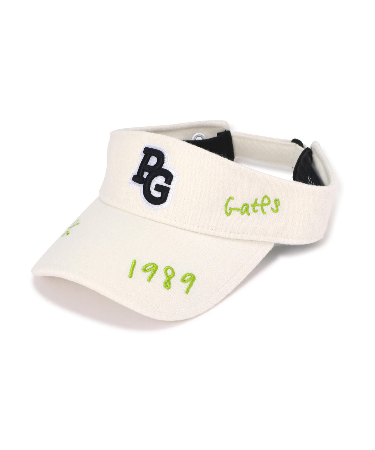 ロゴ刺繍起毛バイザー (UNISEX) | PEARLY GATES（パーリーゲイツ