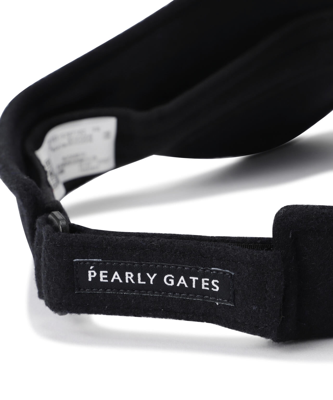 ロゴ刺繍起毛バイザー (UNISEX) | PEARLY GATES（パーリーゲイツ