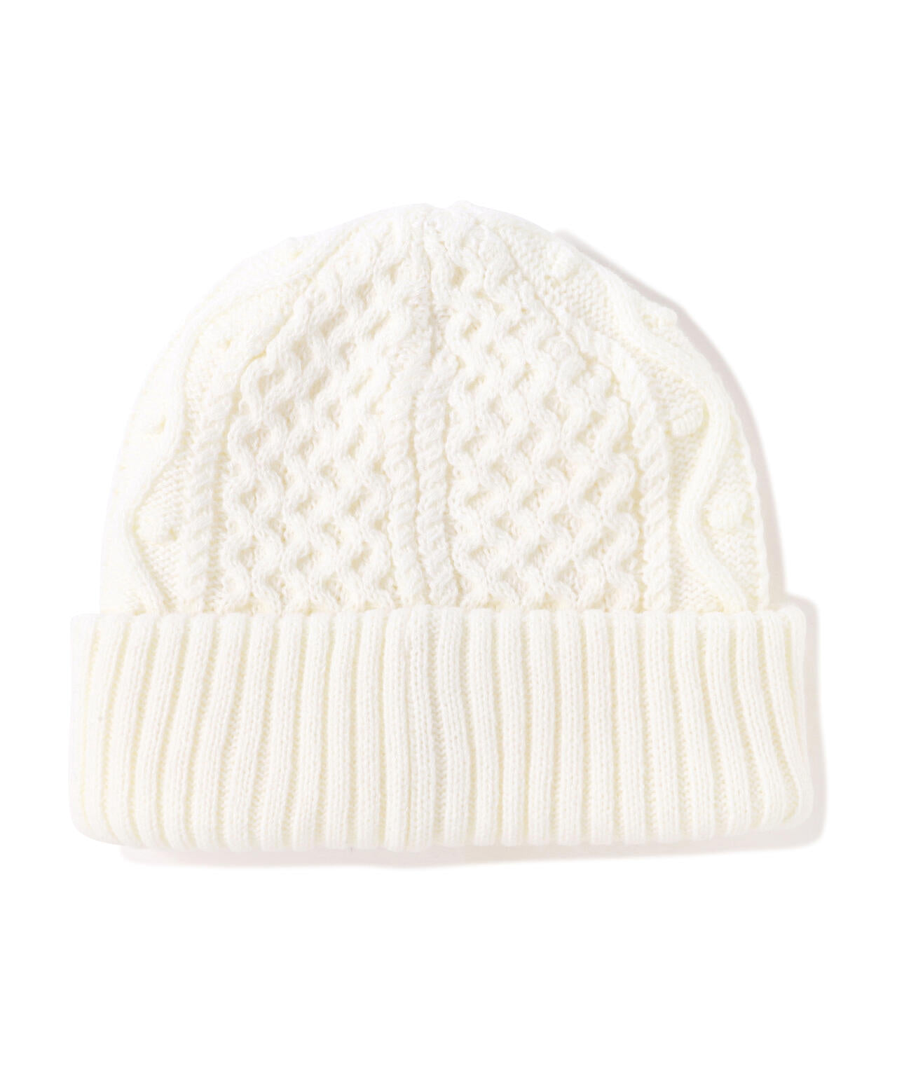 フラワーワッペンアラン編みニットワッチ (LADIES) | PEARLY GATES