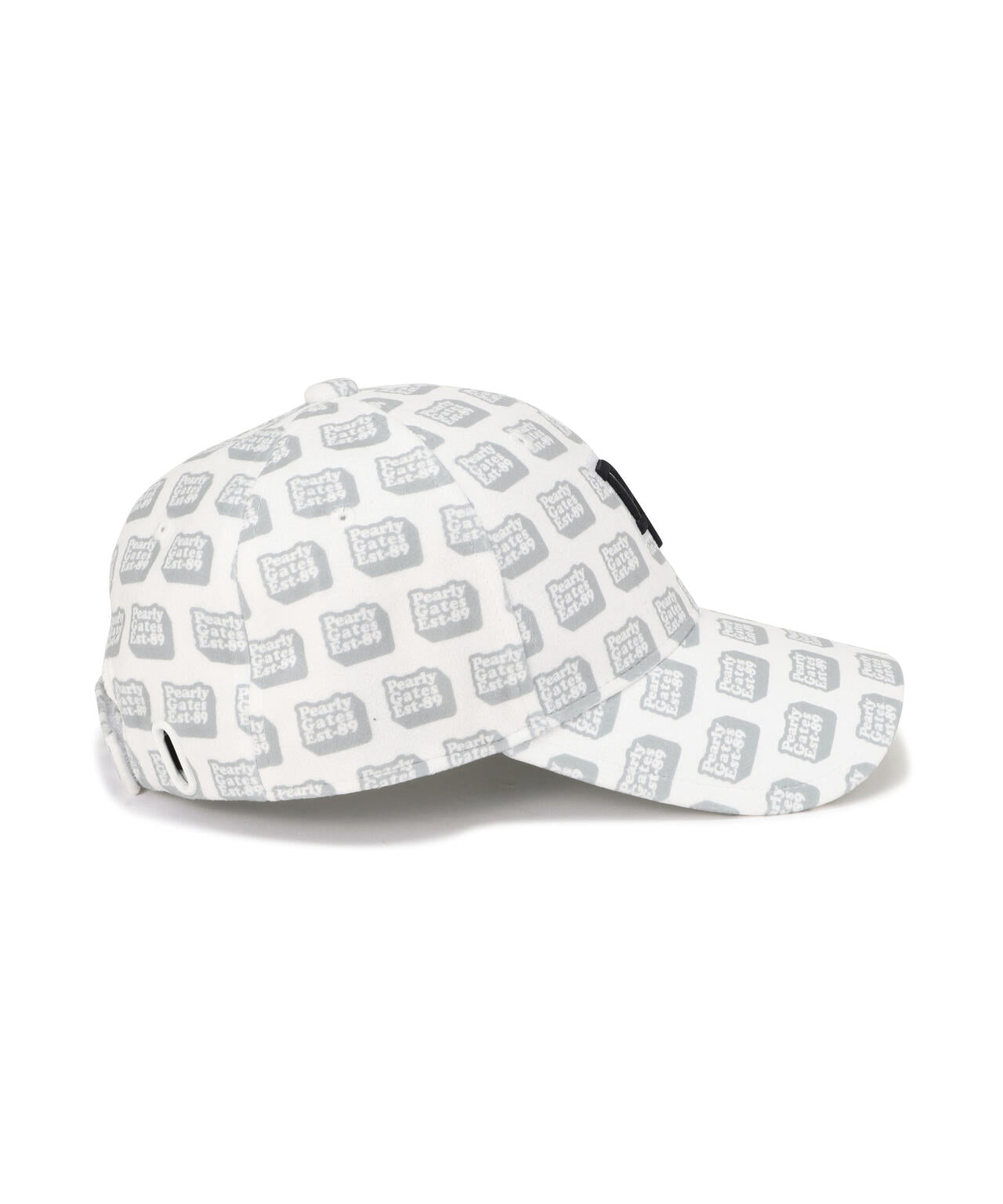 ブロックロゴ柄起毛キャップ (UNISEX)