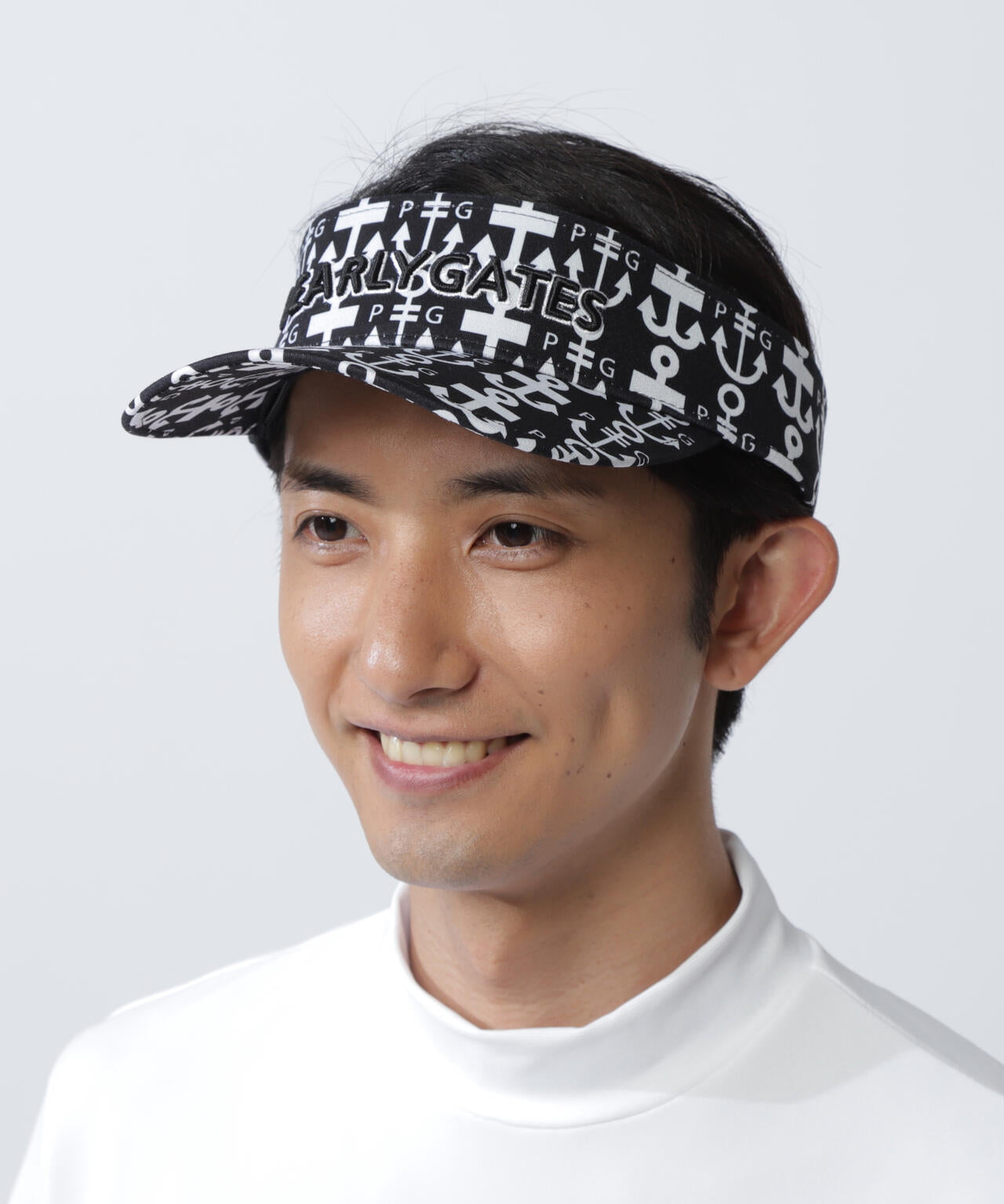 ロゴアンカー柄バイザー (UNISEX)