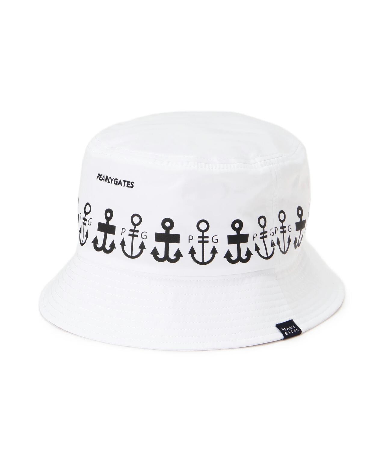 ロゴアンカー柄ハット (UNISEX)