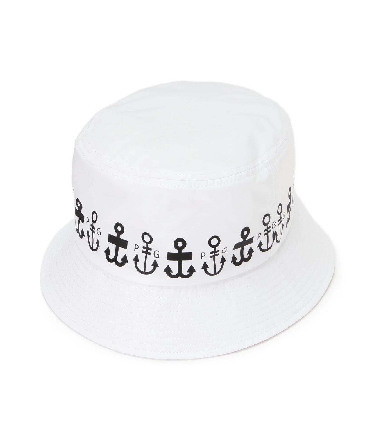 ロゴアンカー柄ハット (UNISEX)