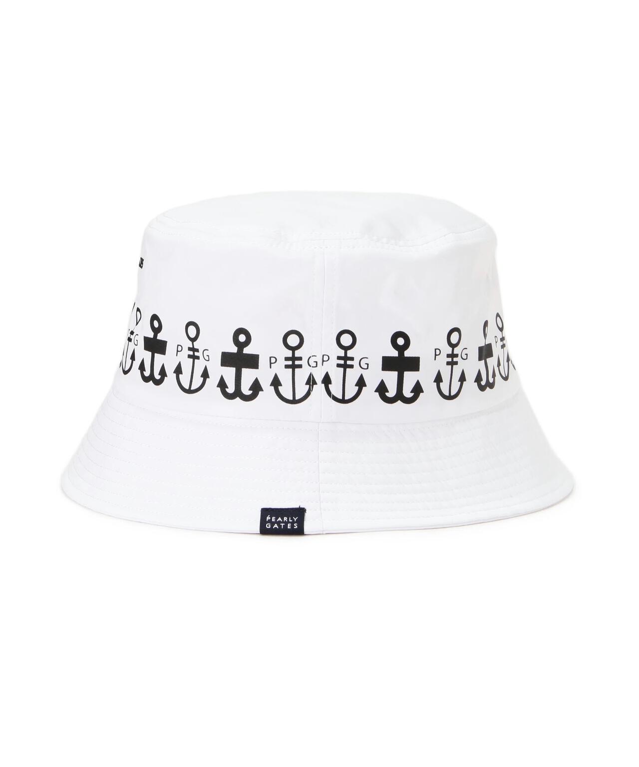 ロゴアンカー柄ハット (UNISEX)