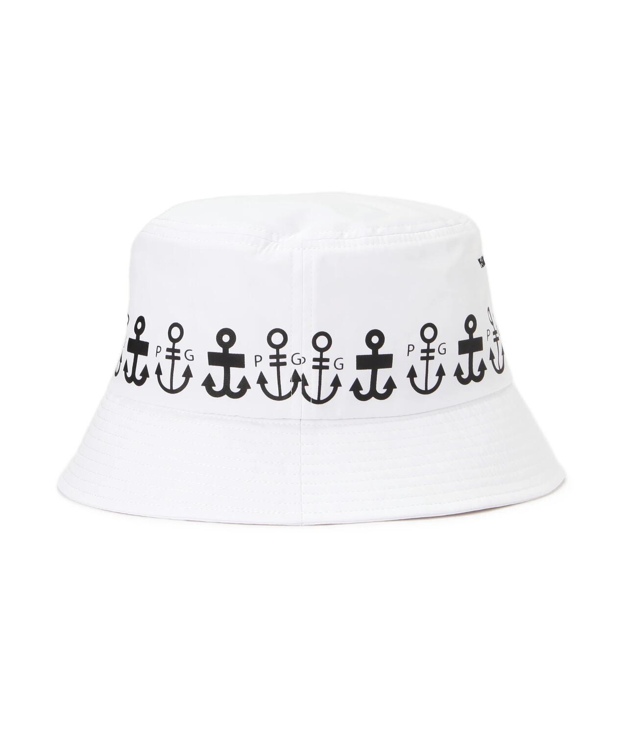ロゴアンカー柄ハット (UNISEX)