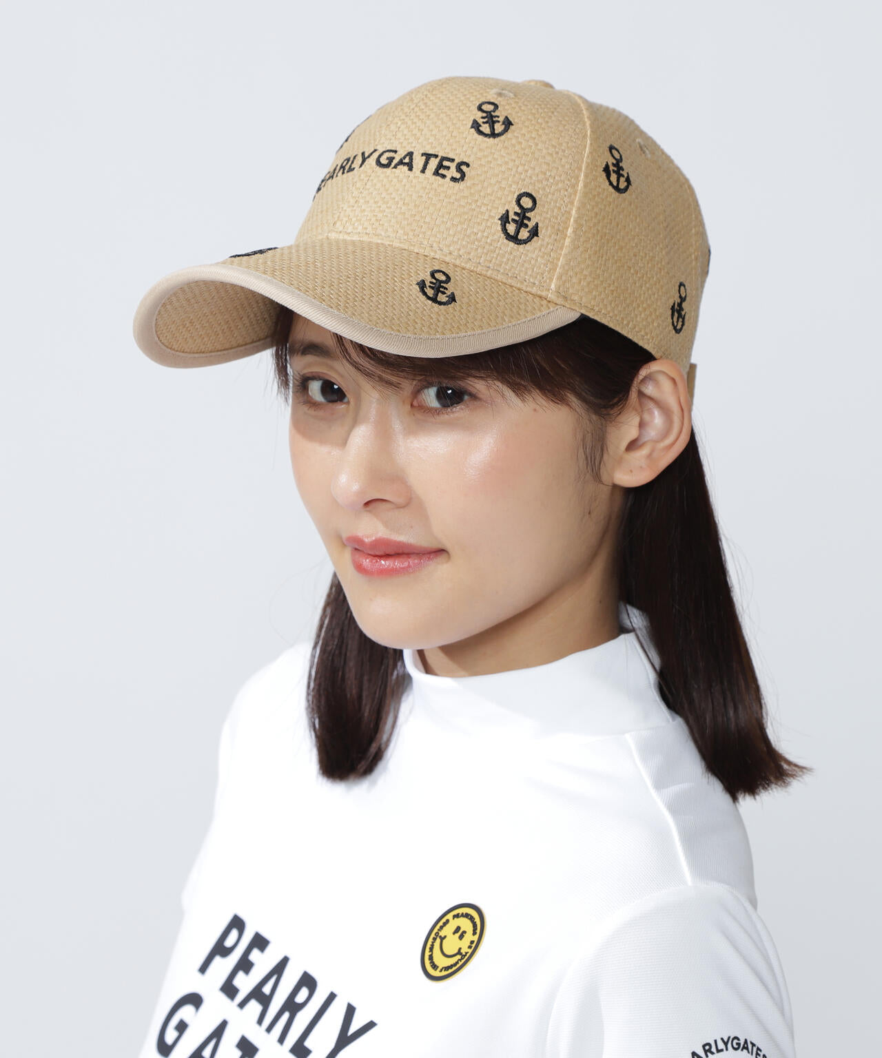 ロゴアンカー刺繍ペーパーキャップ (UNISEX)