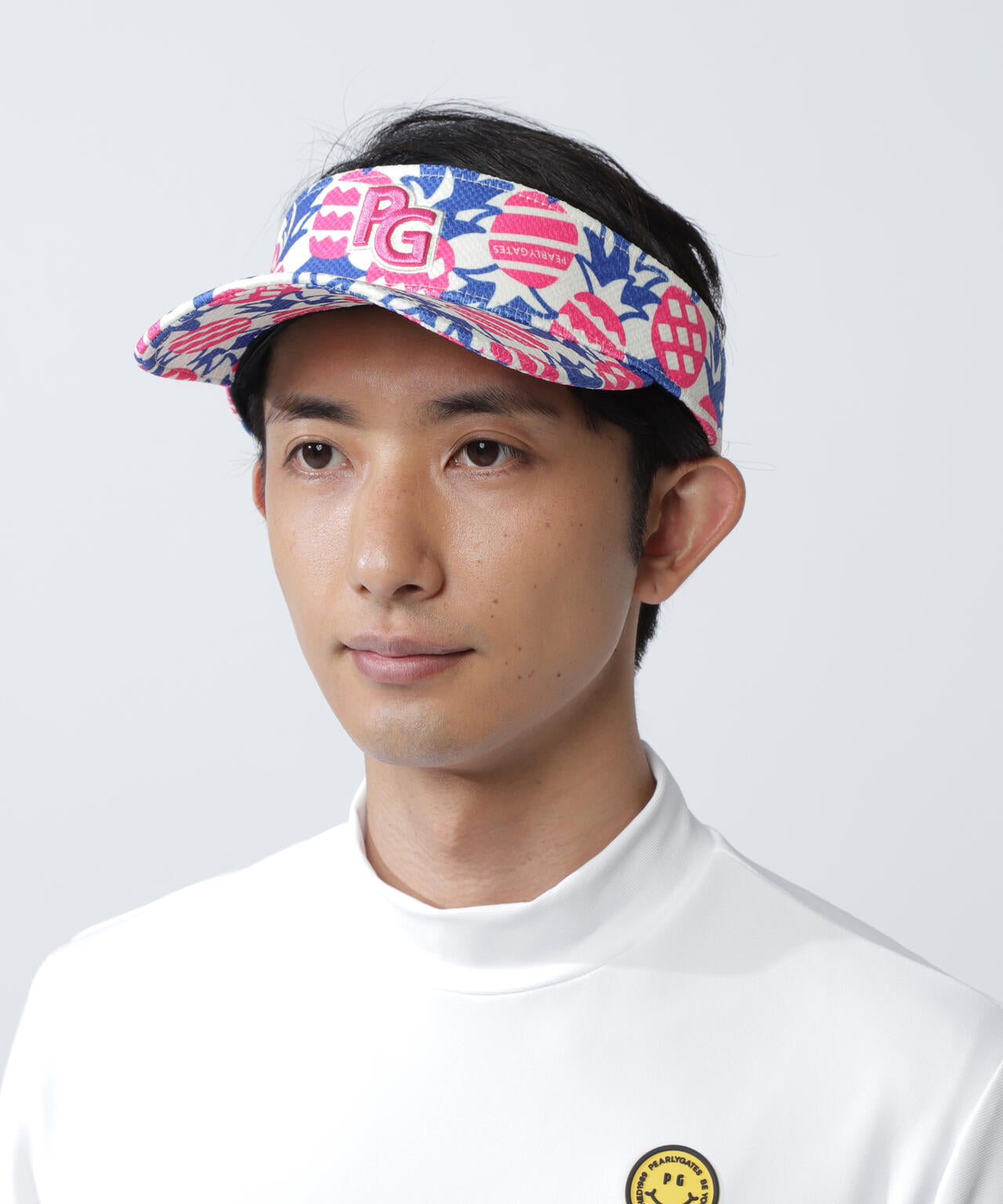 パイナップル柄バイザー (UNISEX)