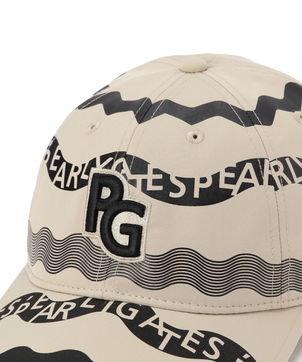 ウェーブロゴボーダー柄キャップ (UNISEX)