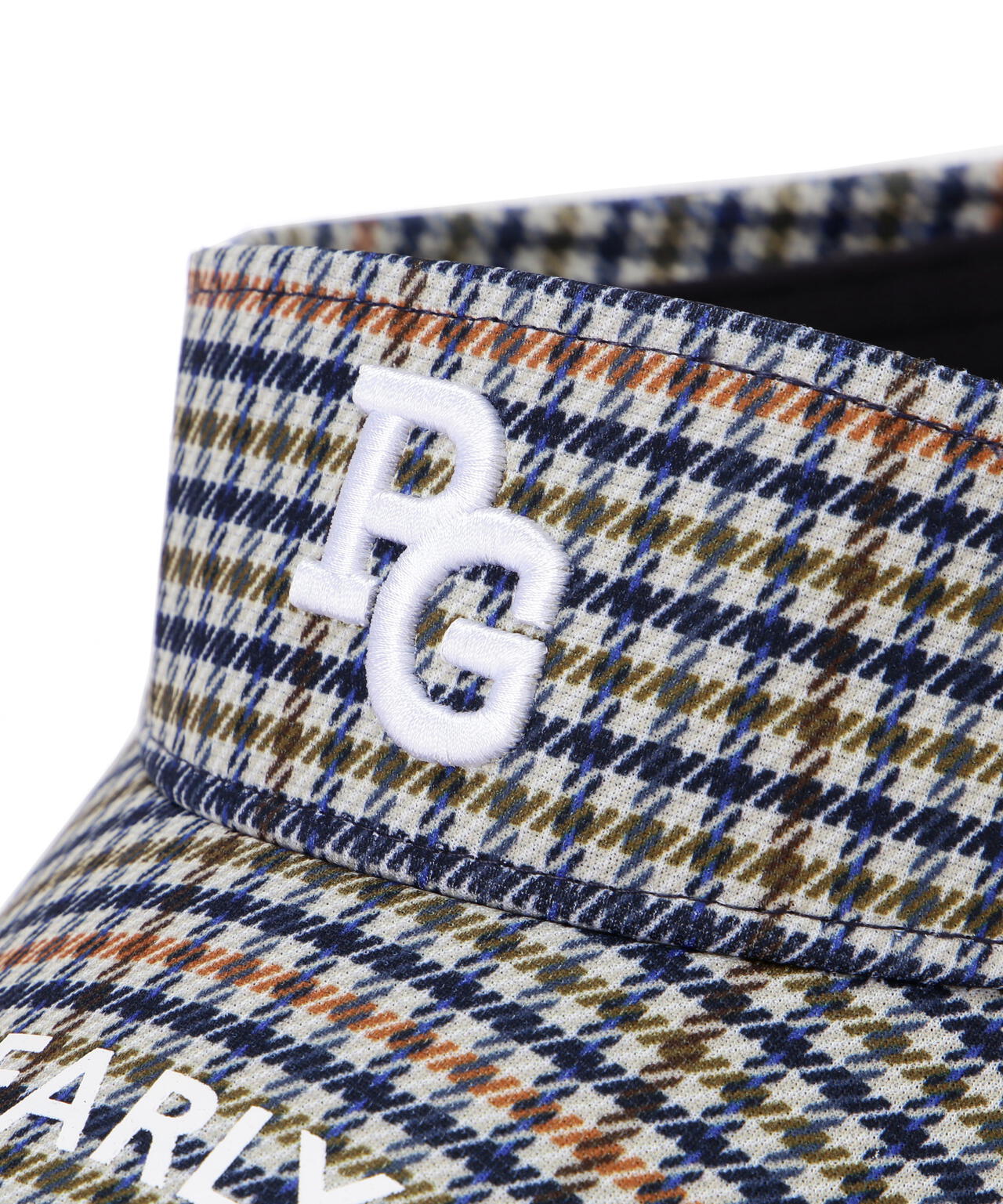 ガンクラブチェック柄バイザー (UNISEX)