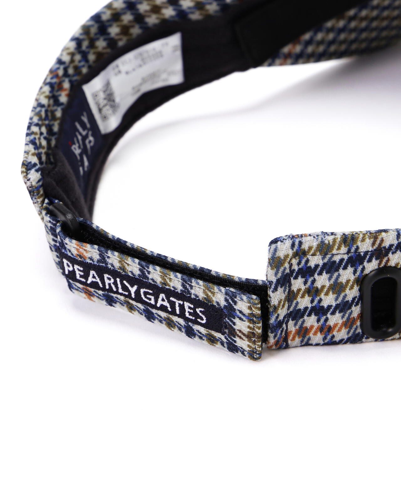 ガンクラブチェック柄バイザー (UNISEX)