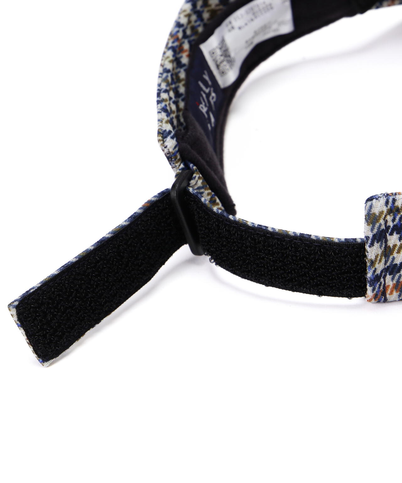 ガンクラブチェック柄バイザー (UNISEX)