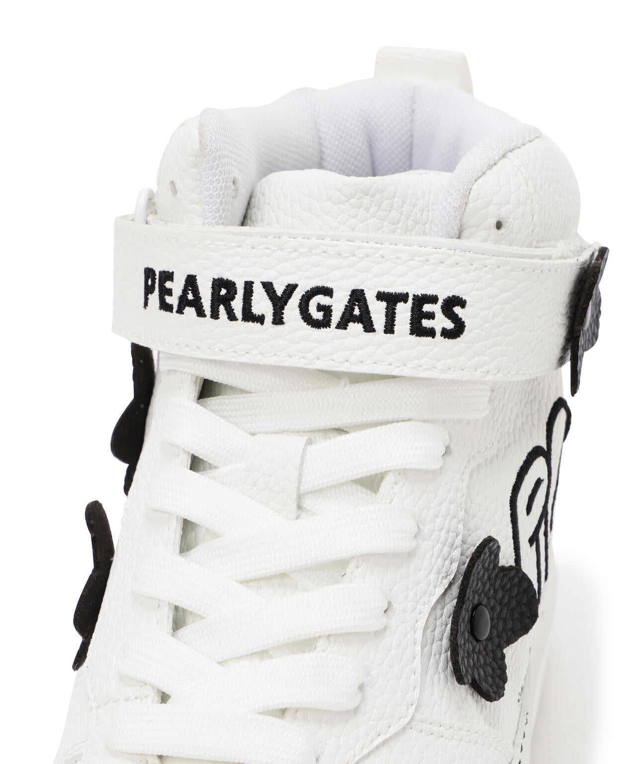 ロゴ×花柄ハイカットシューズ (LADIES) | PEARLY GATES（パーリー