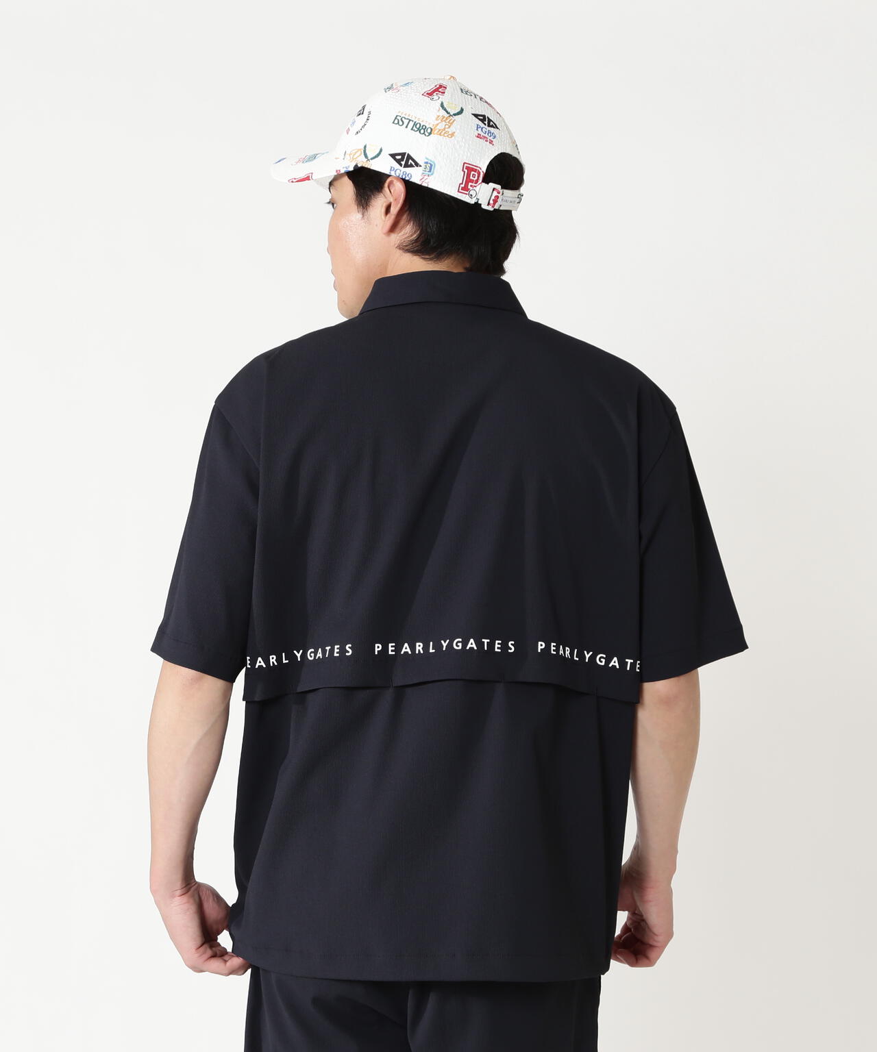 Peストレッチドビーハーフジッププルオーバーシャツ | PEARLY GATES