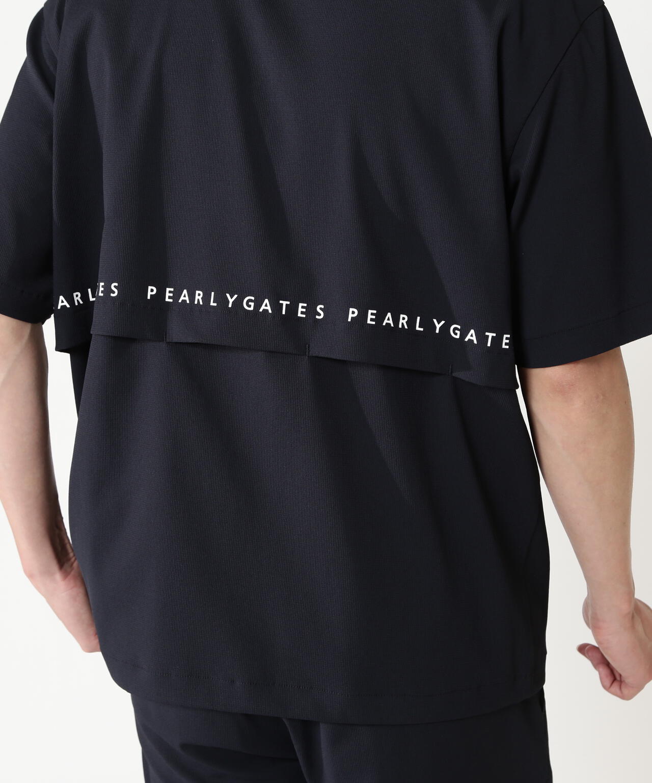 Peストレッチドビーハーフジッププルオーバーシャツ | PEARLY GATES