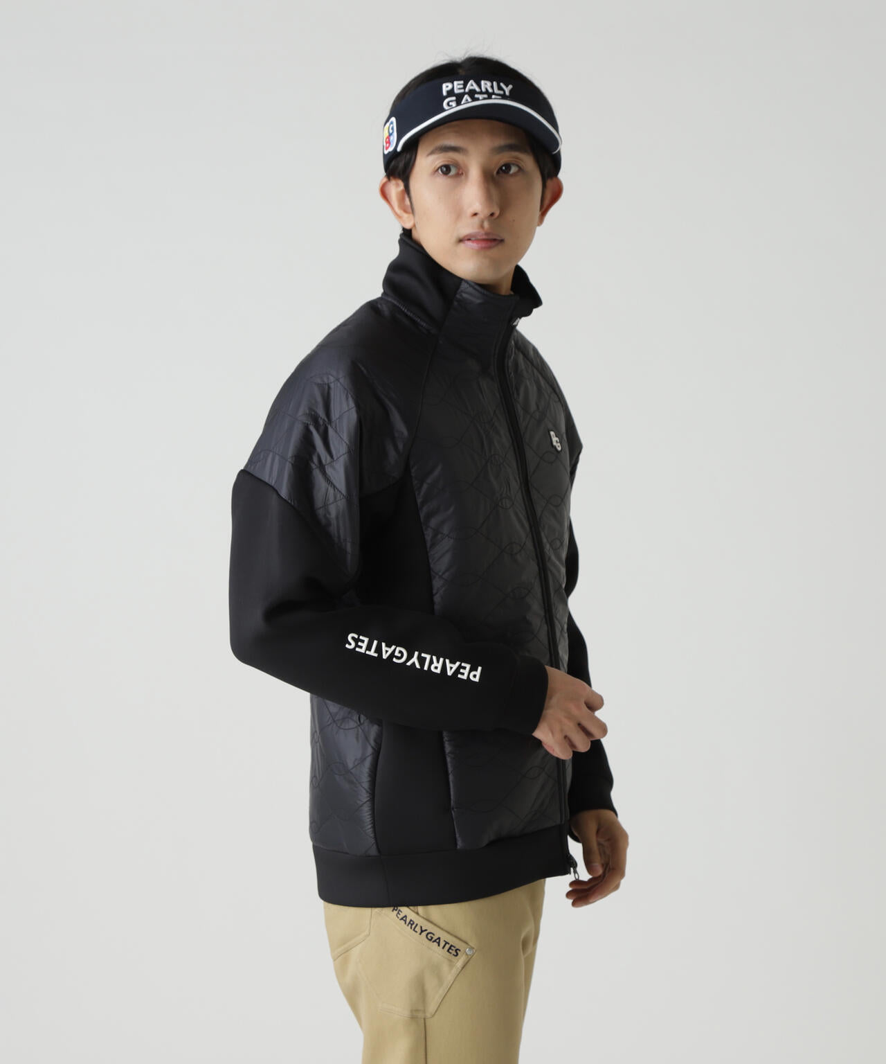 PEARLY GATES フリースジャケット ブラック PERTEX QUANTUM | PEARLY GATES（パーリーゲイツ