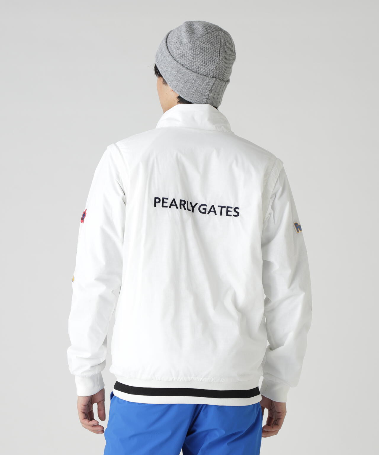 Nyストレッチリップストップ×超KARUISHI軽量中綿リバーシブルスタンドブルゾン