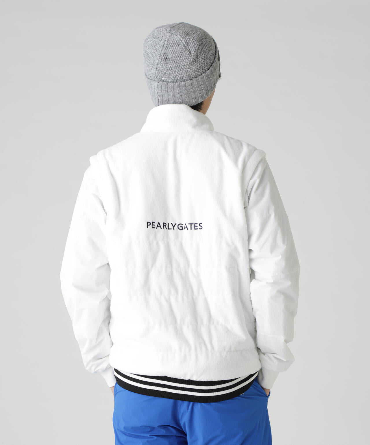 Nyストレッチリップストップ×超KARUISHI軽量中綿リバーシブルスタンドブルゾン