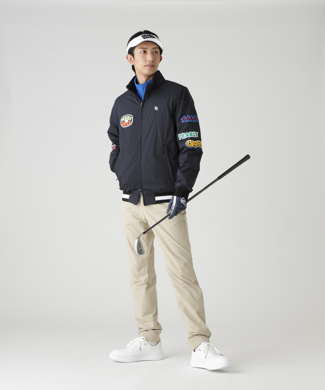 Nyストレッチリップストップ×超KARUISHI軽量中綿リバーシブルスタンドブルゾン