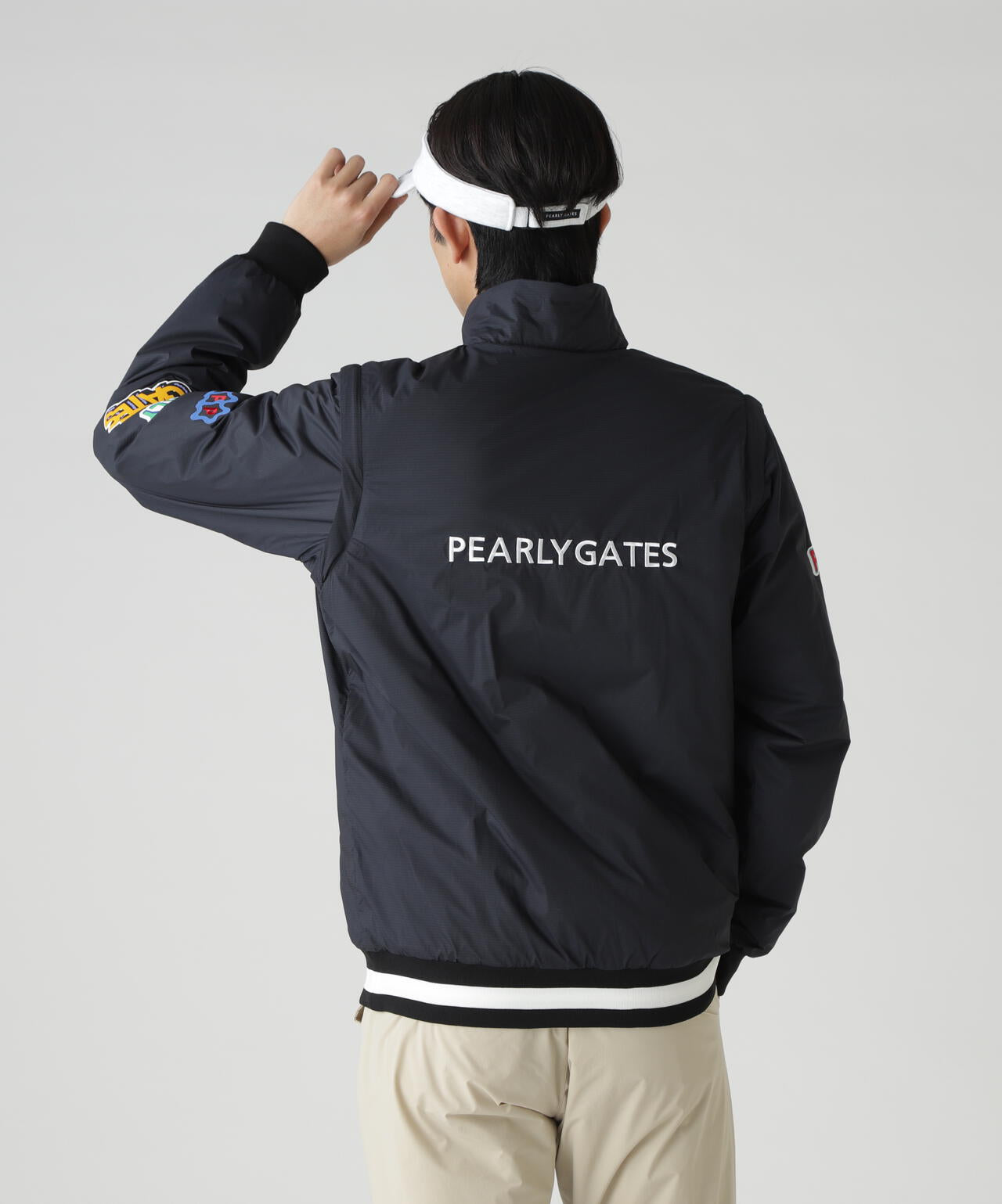 Nyストレッチリップストップ×超KARUISHI軽量中綿リバーシブルスタンド