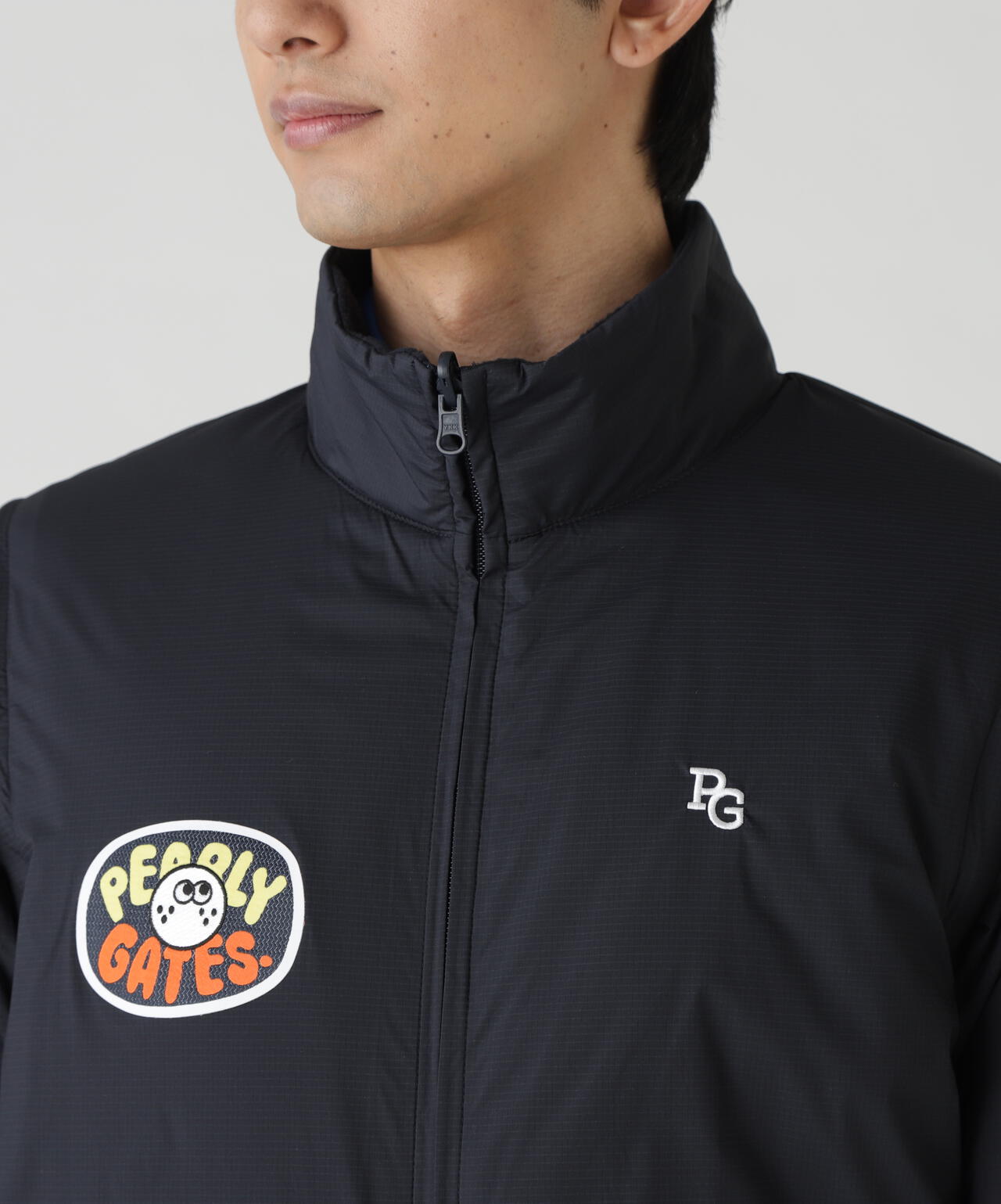 Nyストレッチリップストップ×超KARUISHI軽量中綿リバーシブルスタンド