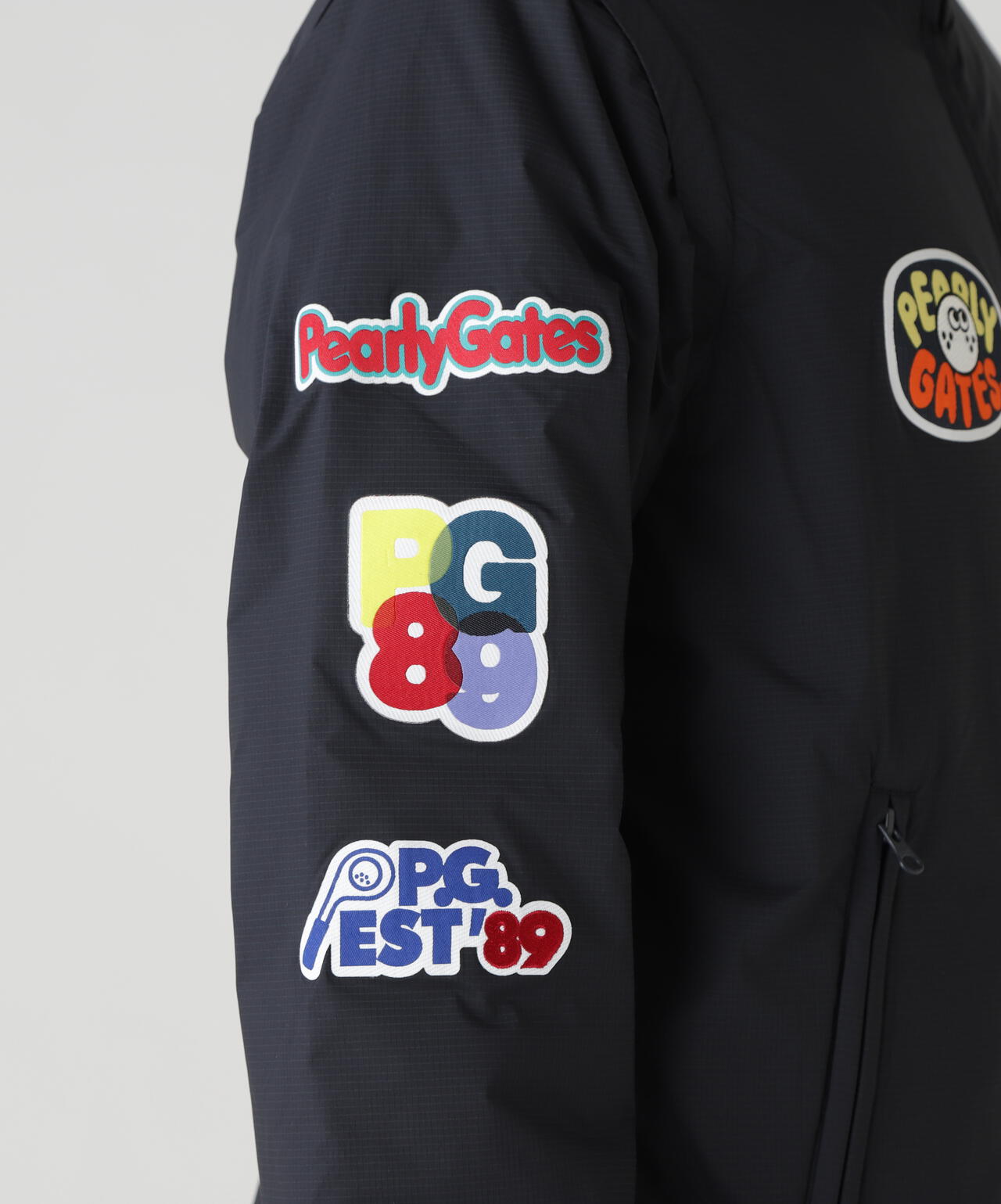 Nyストレッチリップストップ×超KARUISHI軽量中綿リバーシブルスタンドブルゾン