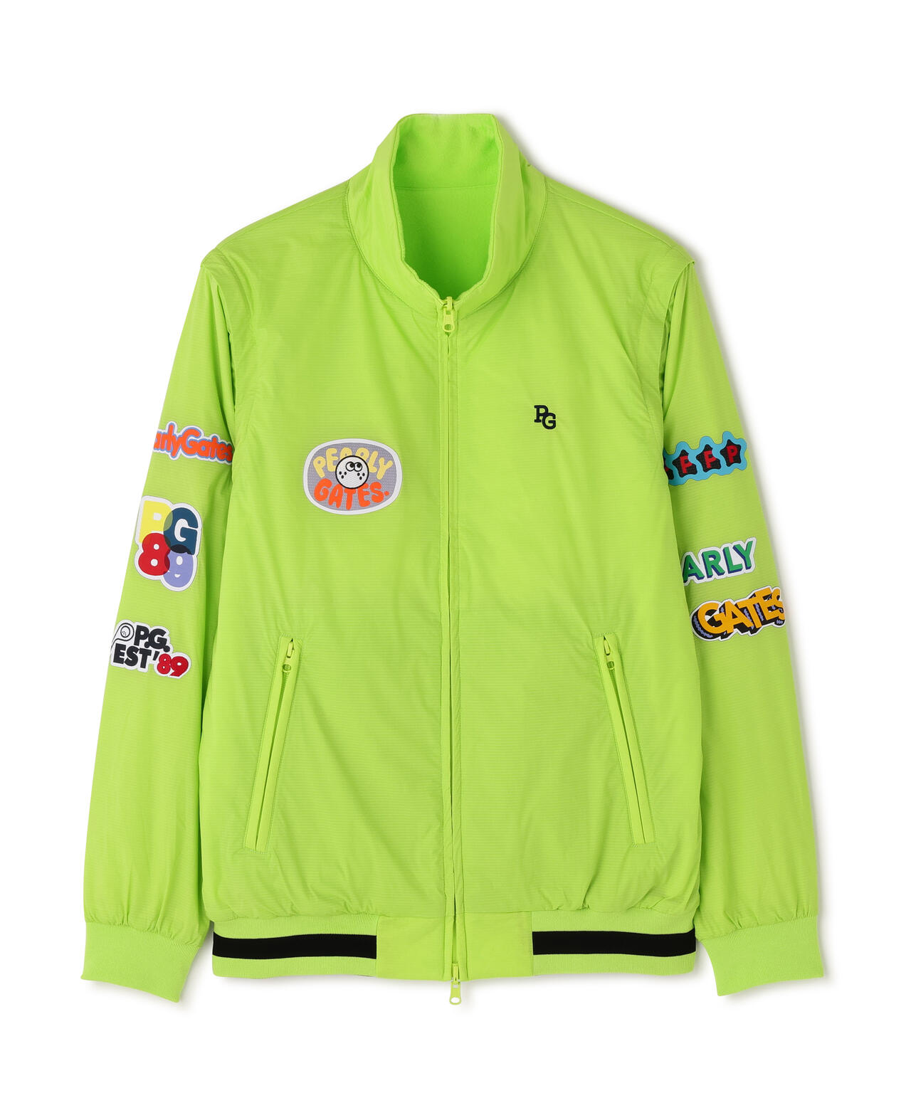 Nyストレッチリップストップ×超KARUISHI軽量中綿リバーシブルスタンドブルゾン