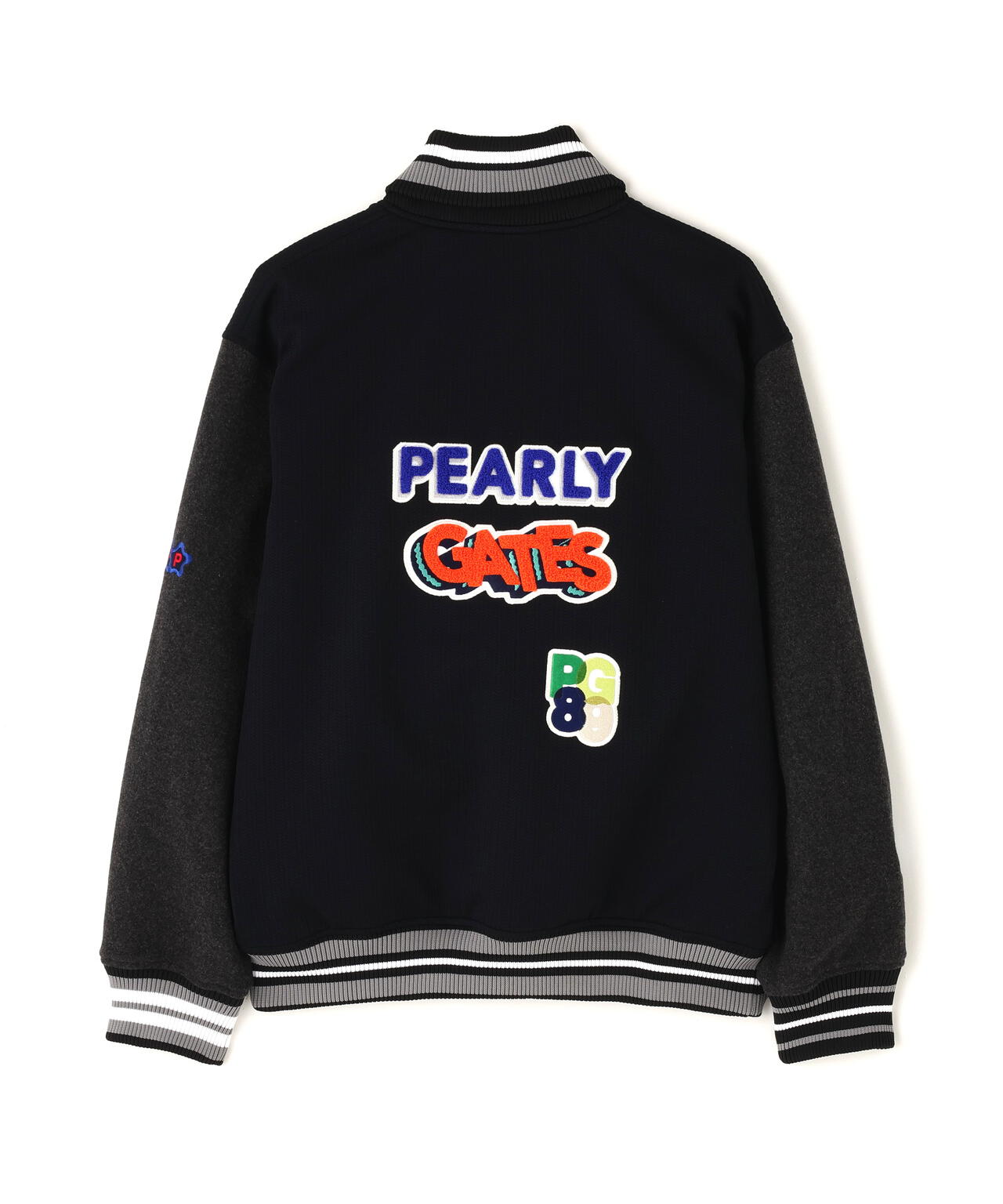 PeストレッチヘリンボーンJQ裏起毛スタジャン | PEARLY GATES