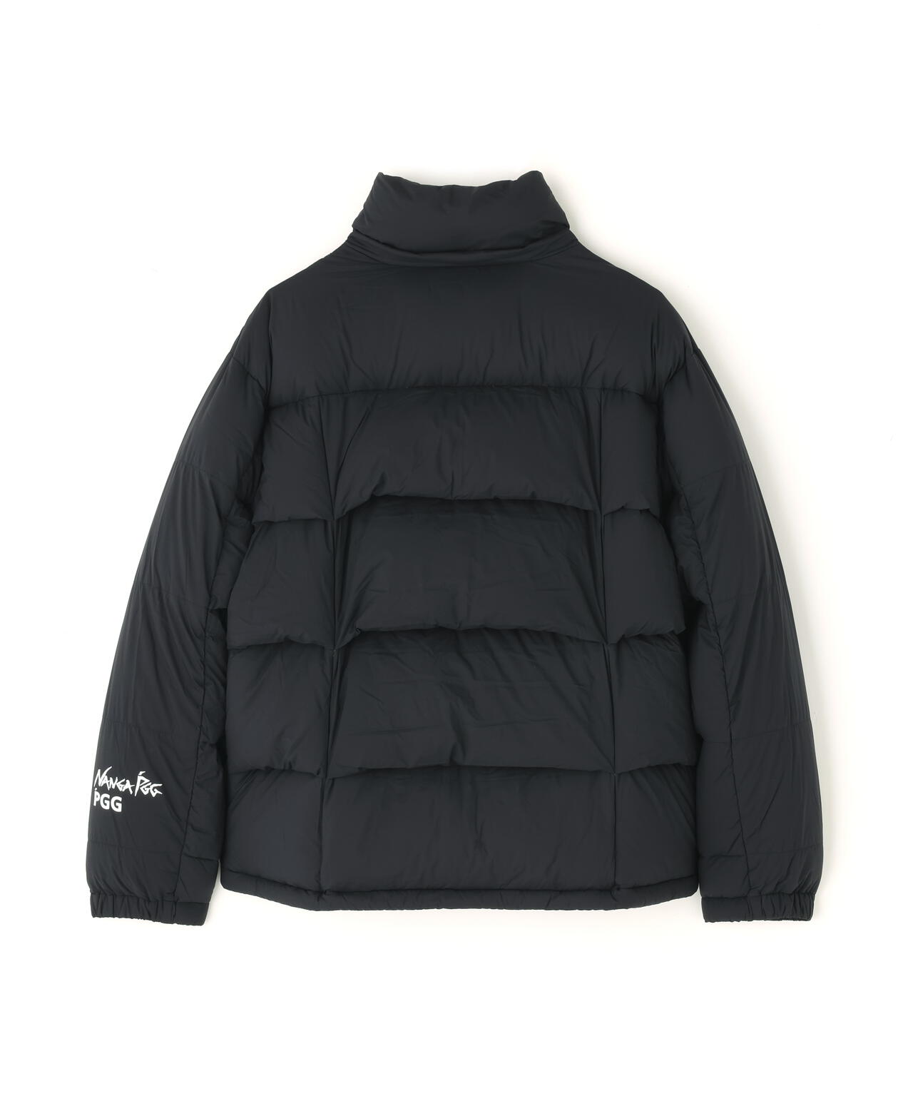【PGG】【直営店舗&公式オンライン限定】NANGA×PGG Nyメカニカルストレッチダウンフーディブルゾン (MENS)