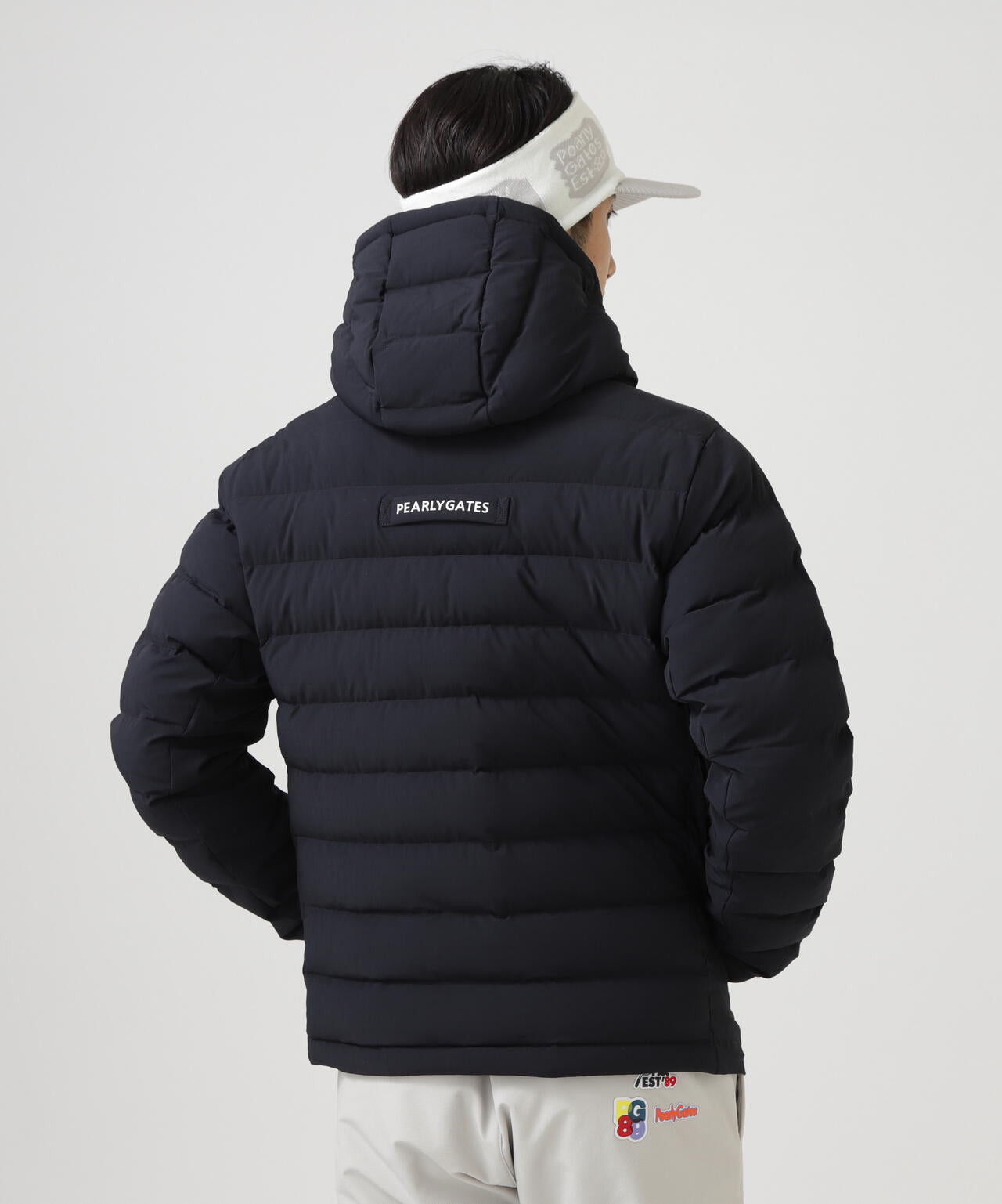 NyストレッチBIGリップストップ中綿フーディブルゾン