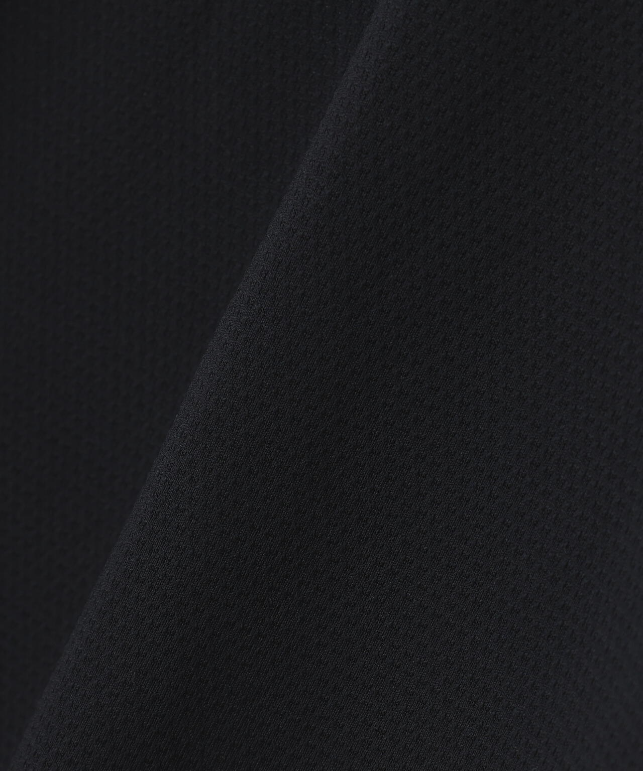 Peカチオンメランジ天竺ジップアップブルゾン