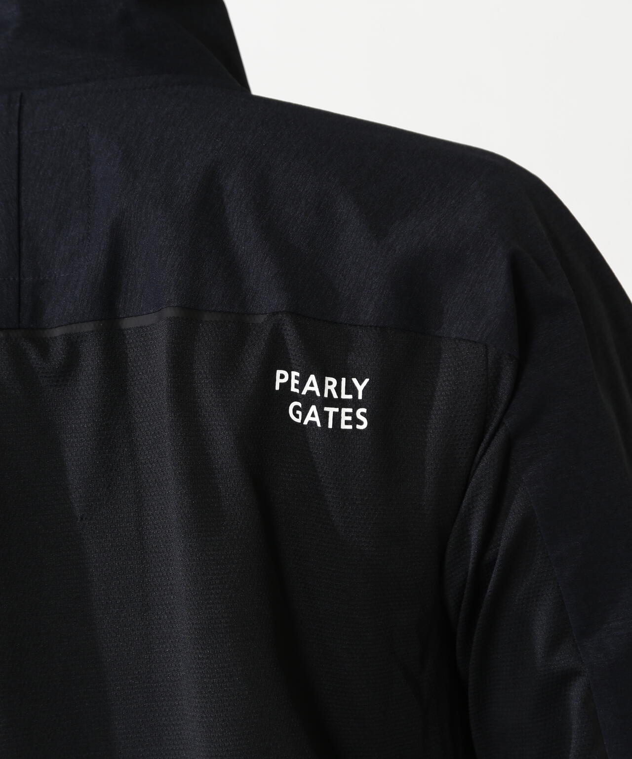 Peカチオンメランジ天竺ジップアップブルゾン | PEARLY GATES