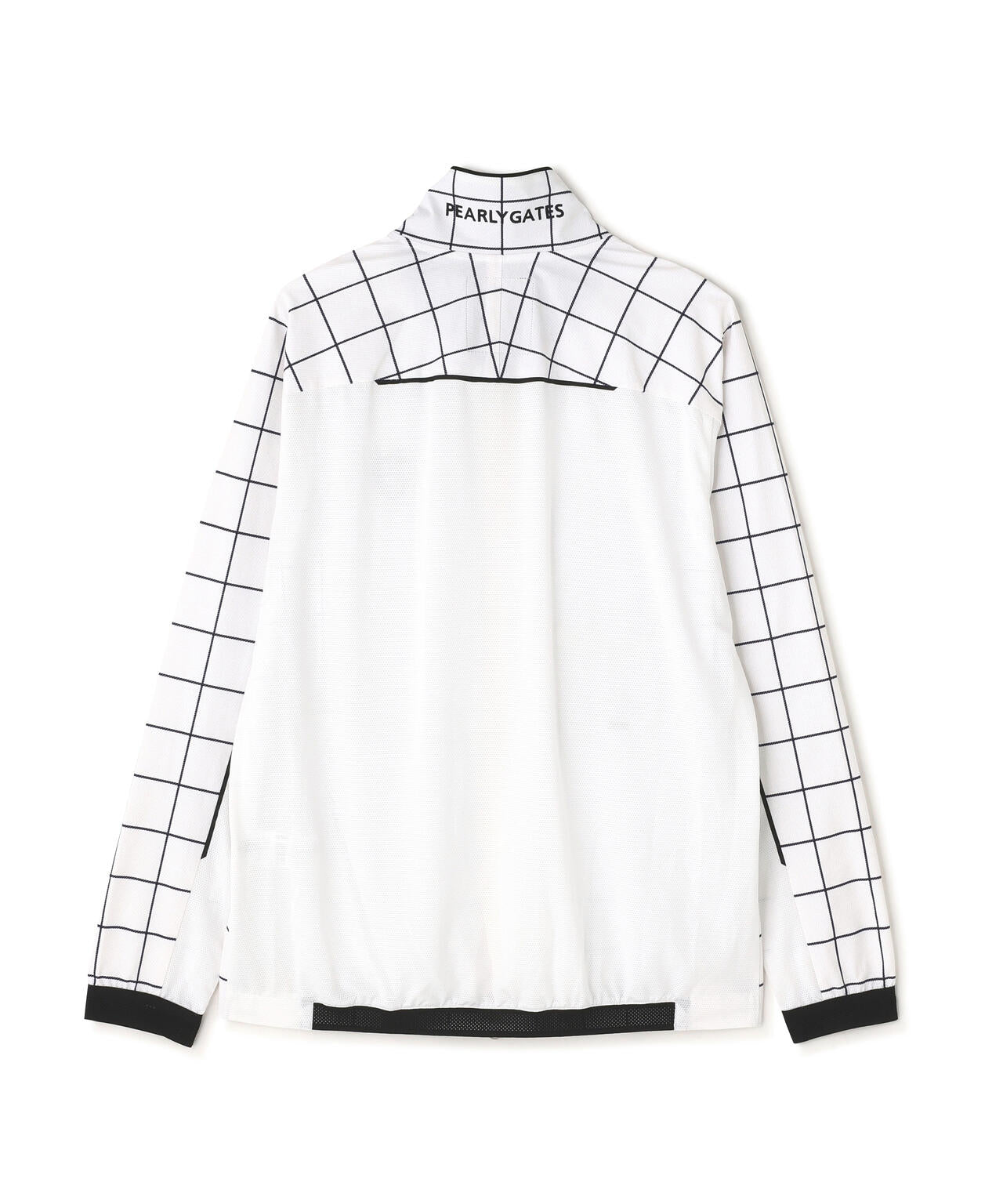 Peカチオンメランジ天竺ジップアップブルゾン ＜ウィンドペン＞