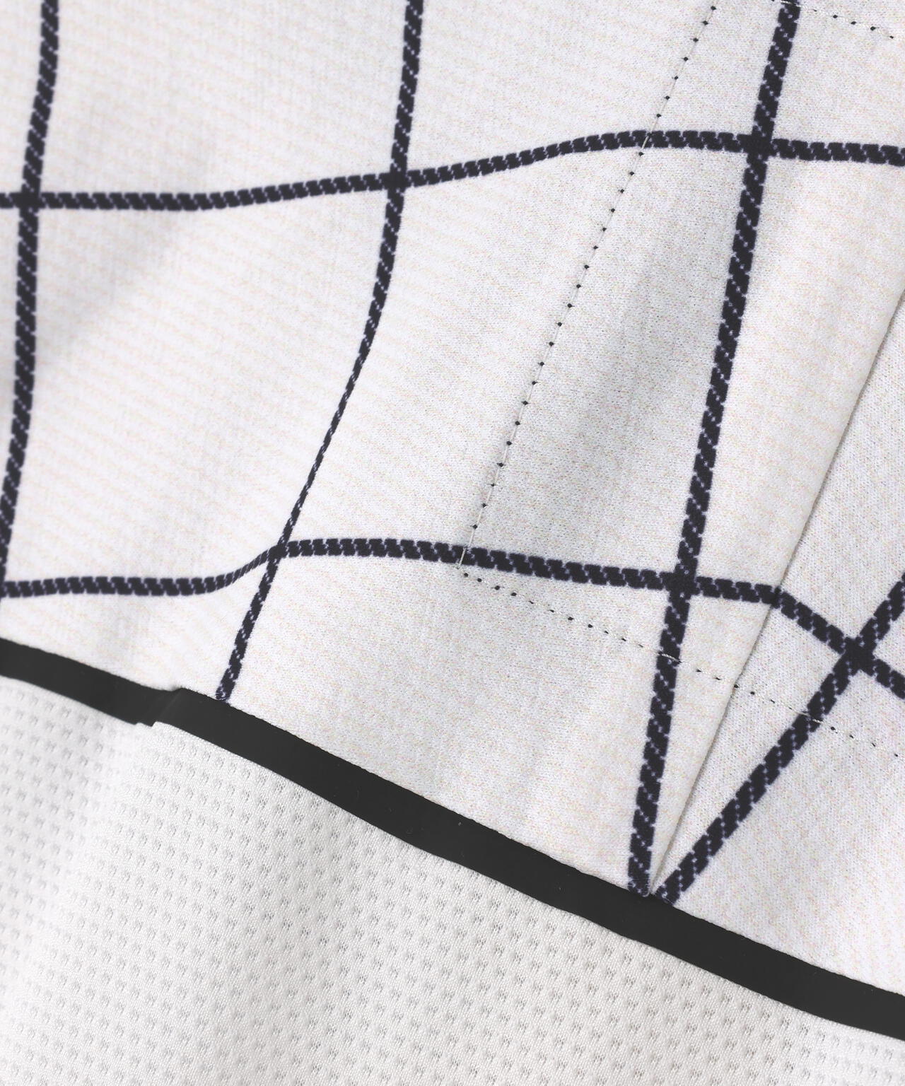 Peカチオンメランジ天竺ジップアップブルゾン ＜ウィンドペン＞